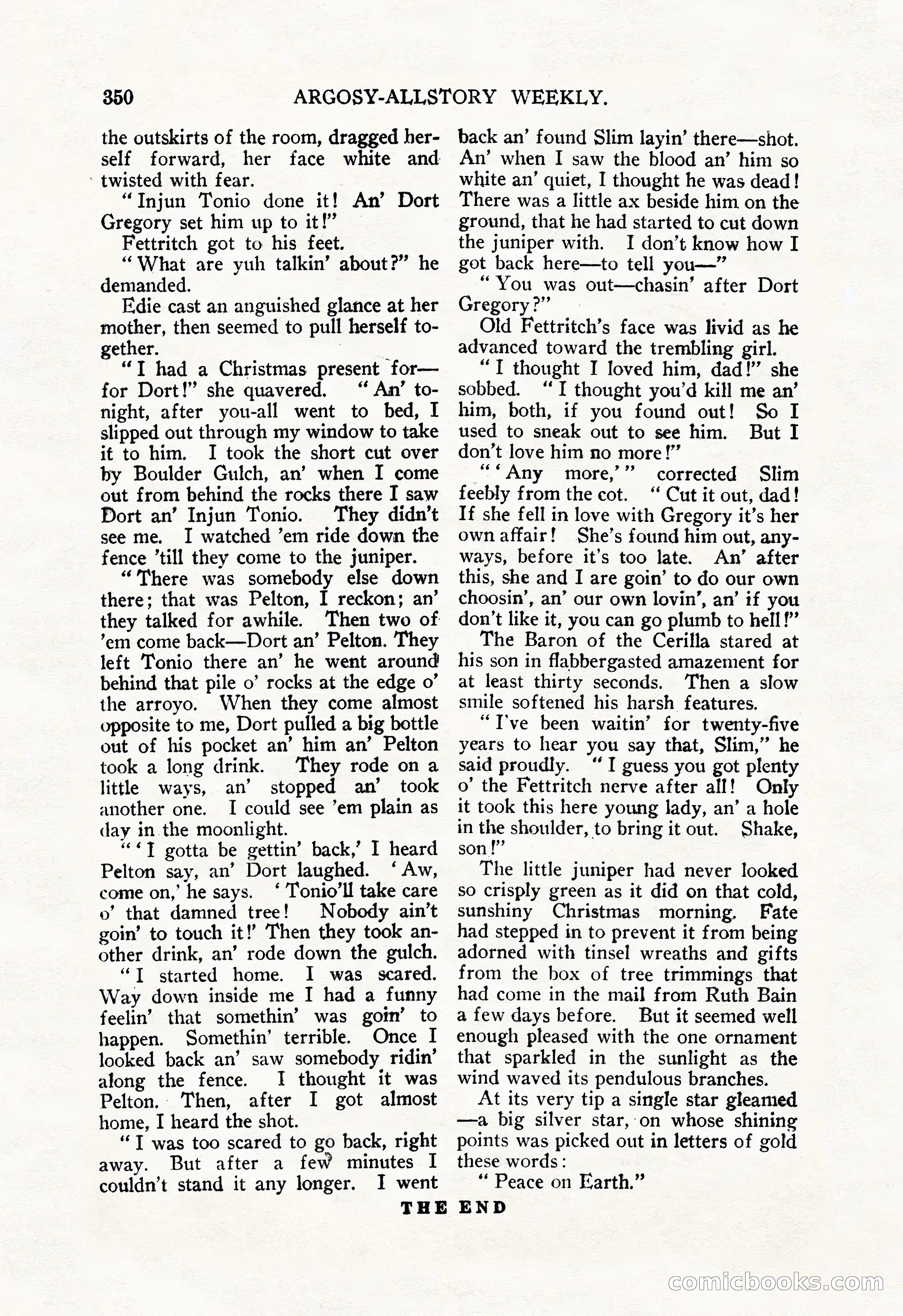 Argosy All-Story Weekly, December 29, 1928 — page 64 of 148