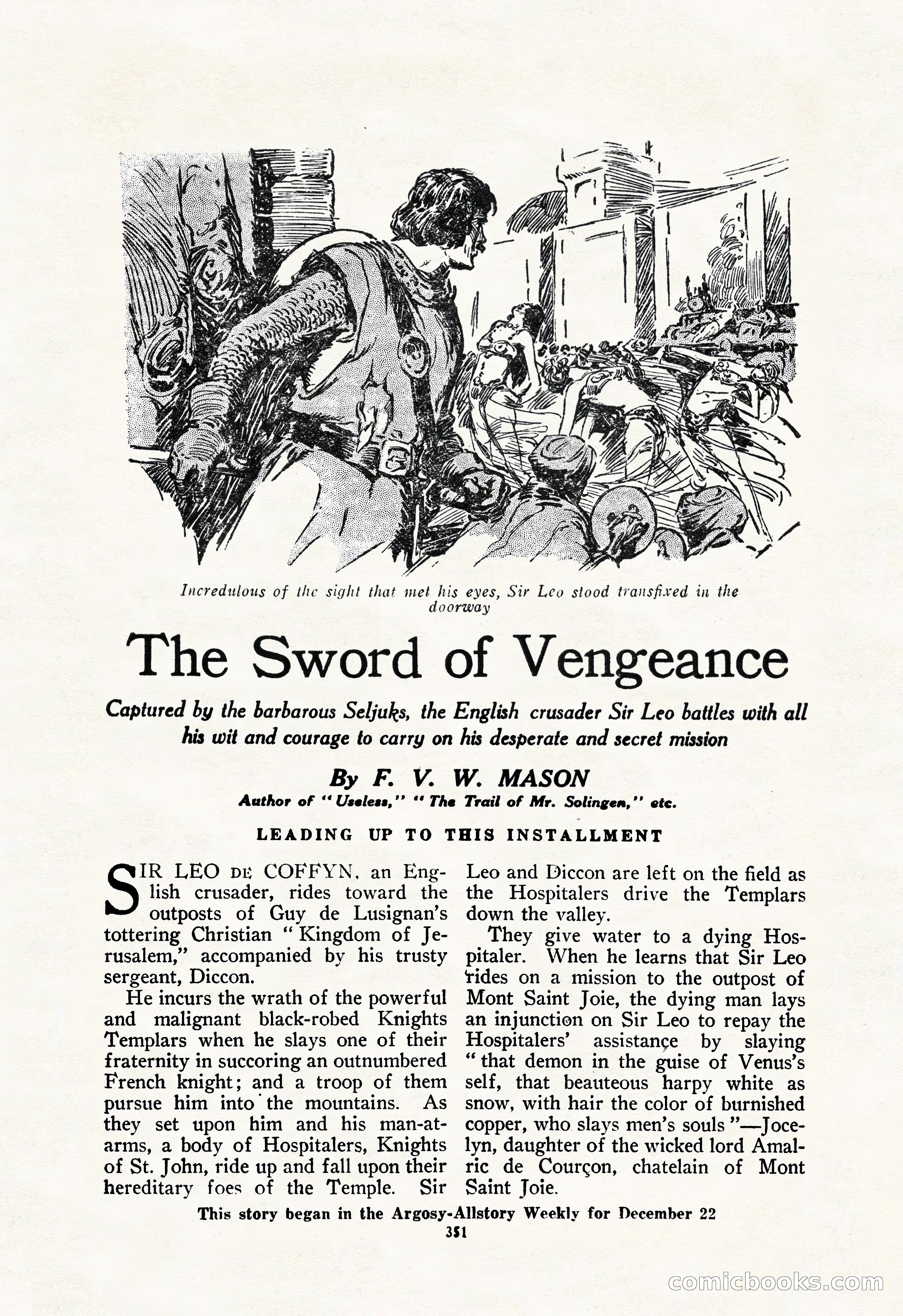 Argosy All-Story Weekly, December 29, 1928 — page 65 of 148