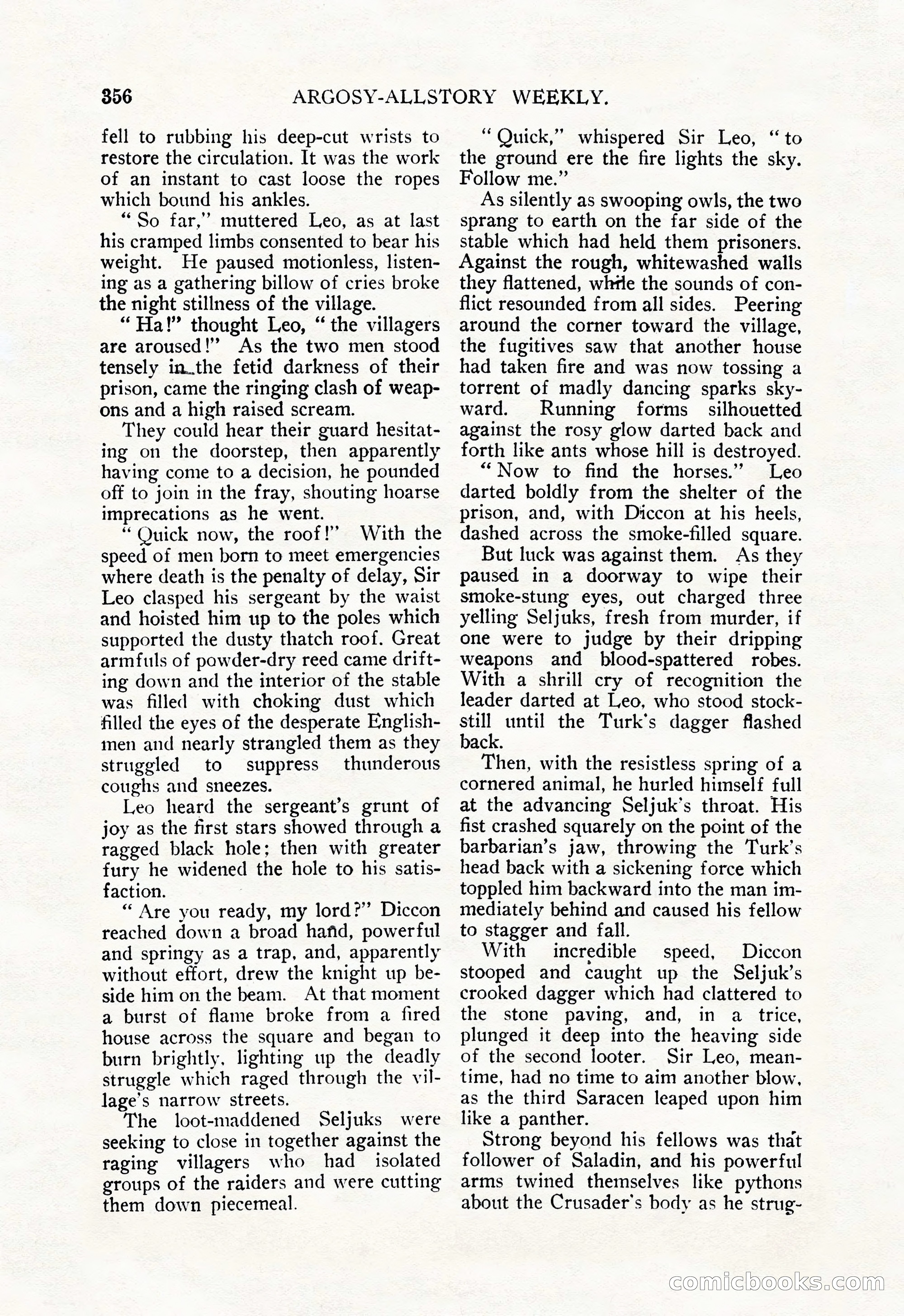 Argosy All-Story Weekly, December 29, 1928 — page 70 of 148