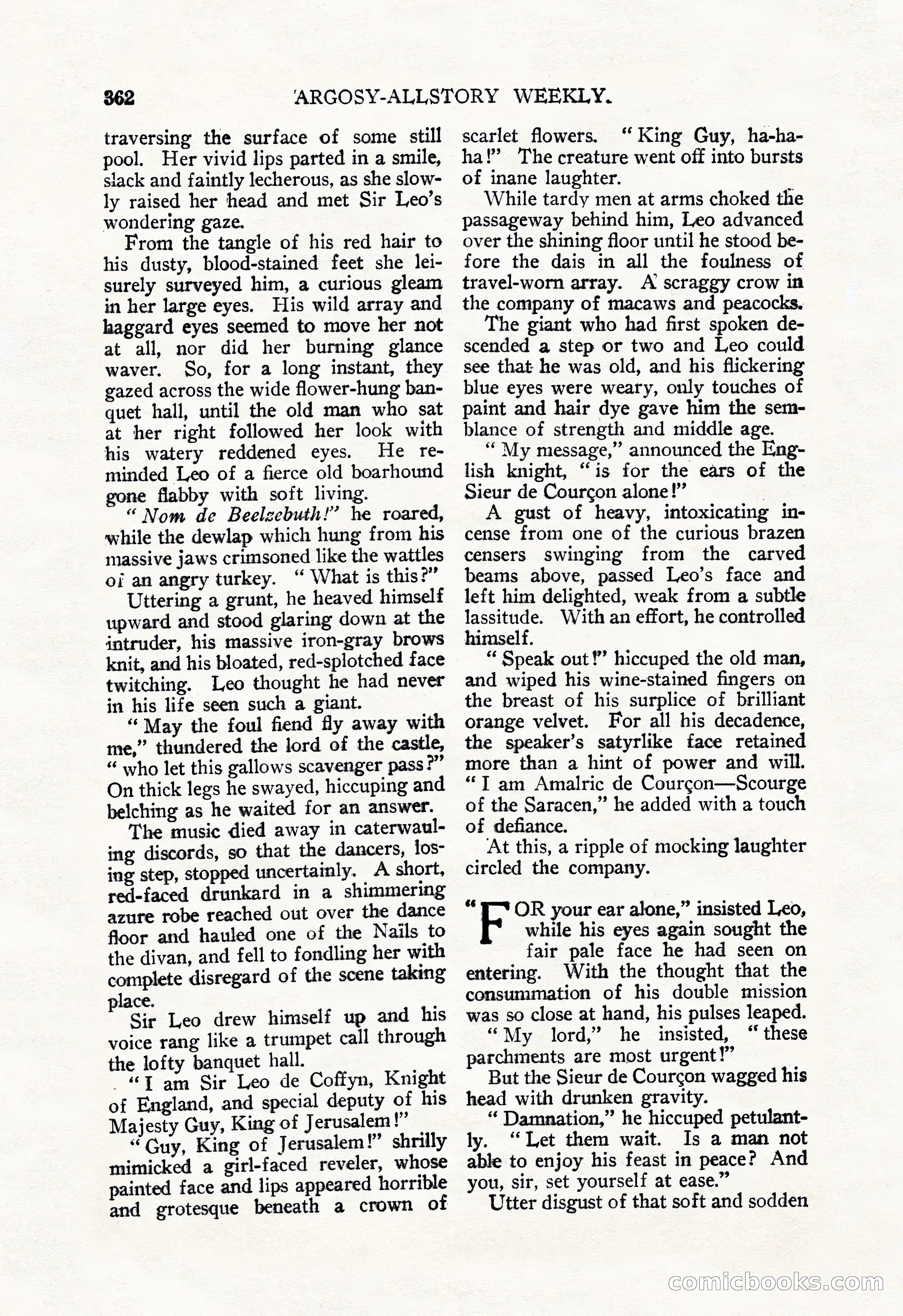 Argosy All-Story Weekly, December 29, 1928 — page 76 of 148