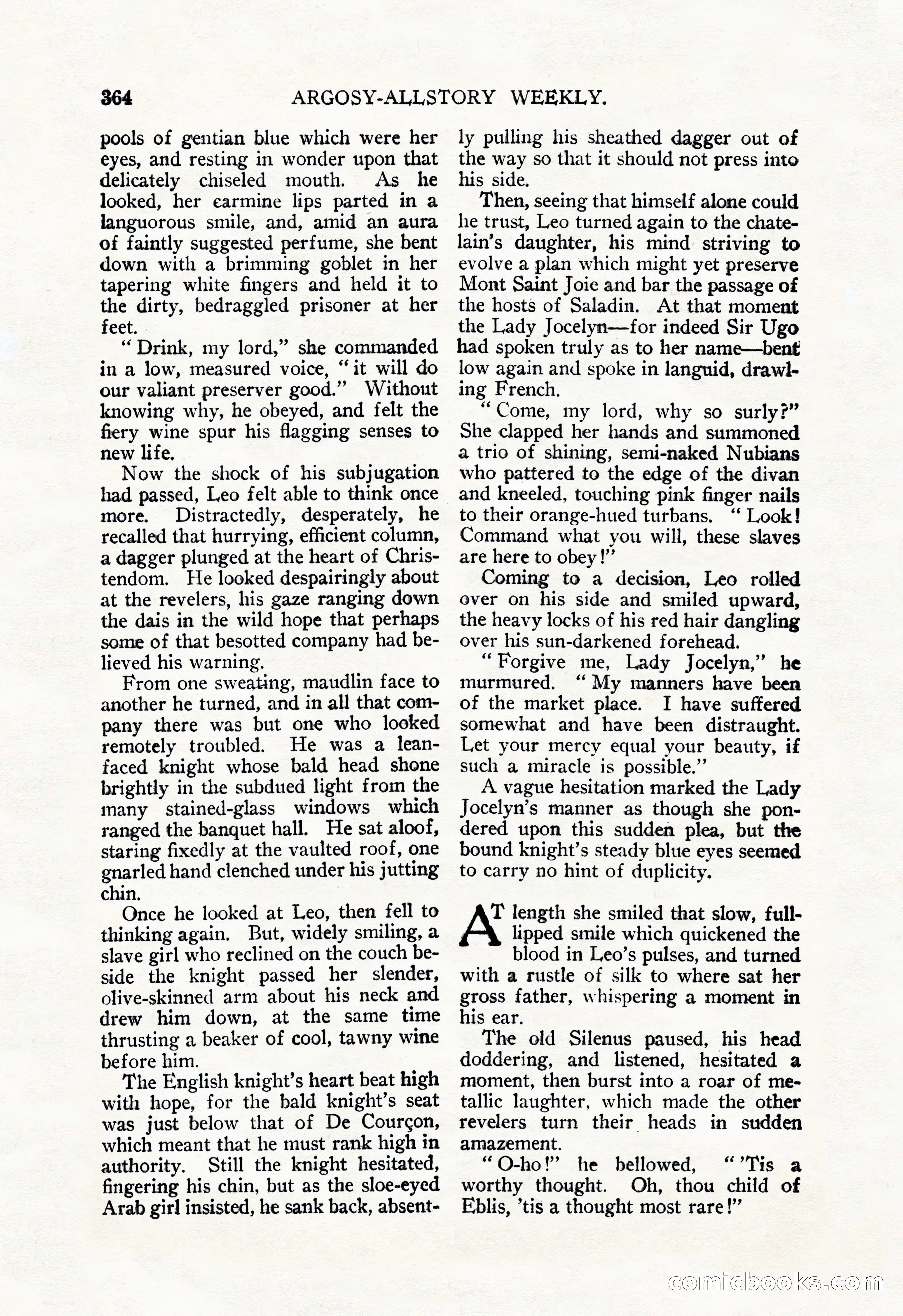 Argosy All-Story Weekly, December 29, 1928 — page 78 of 148