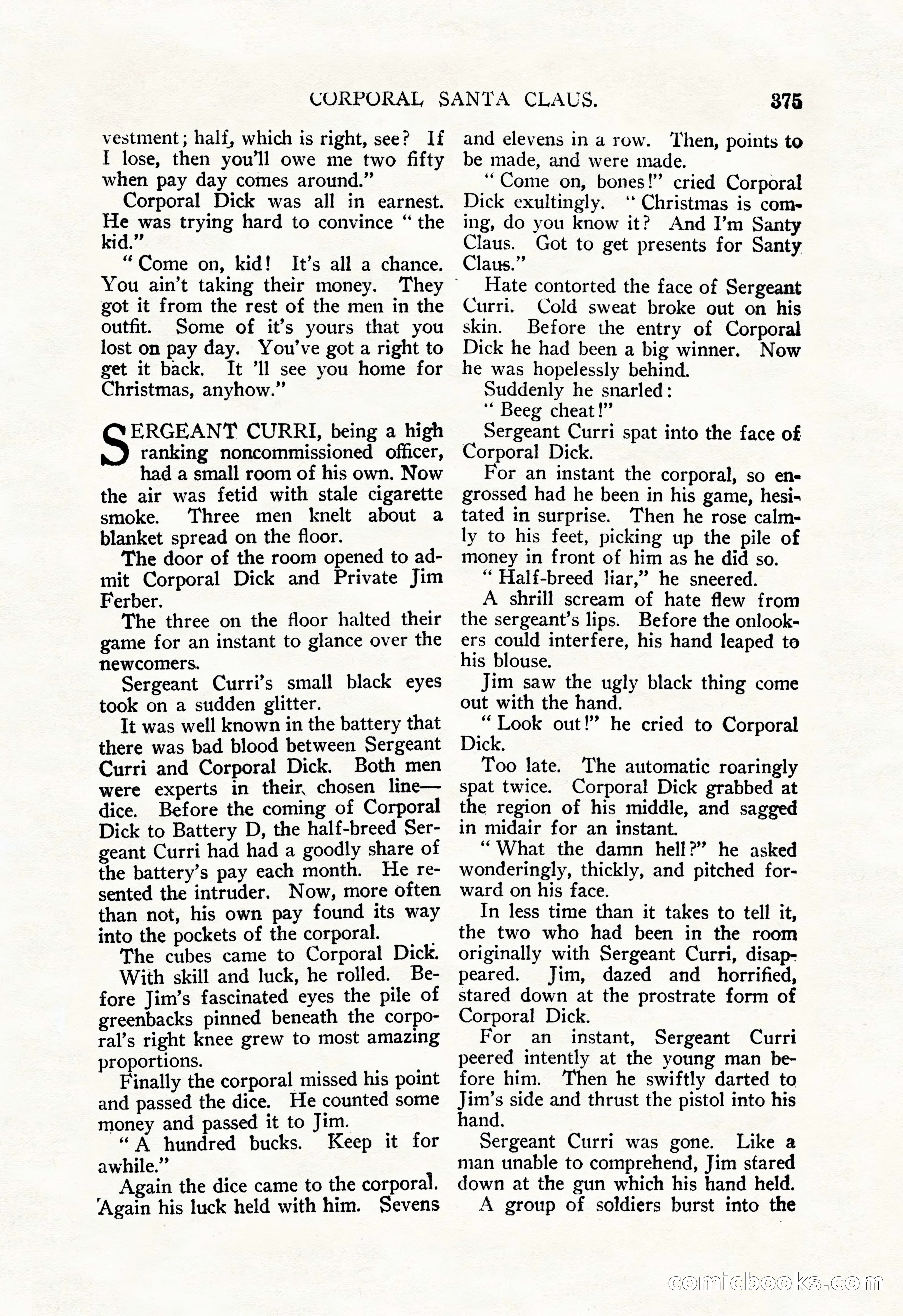 Argosy All-Story Weekly, December 29, 1928 — page 89 of 148