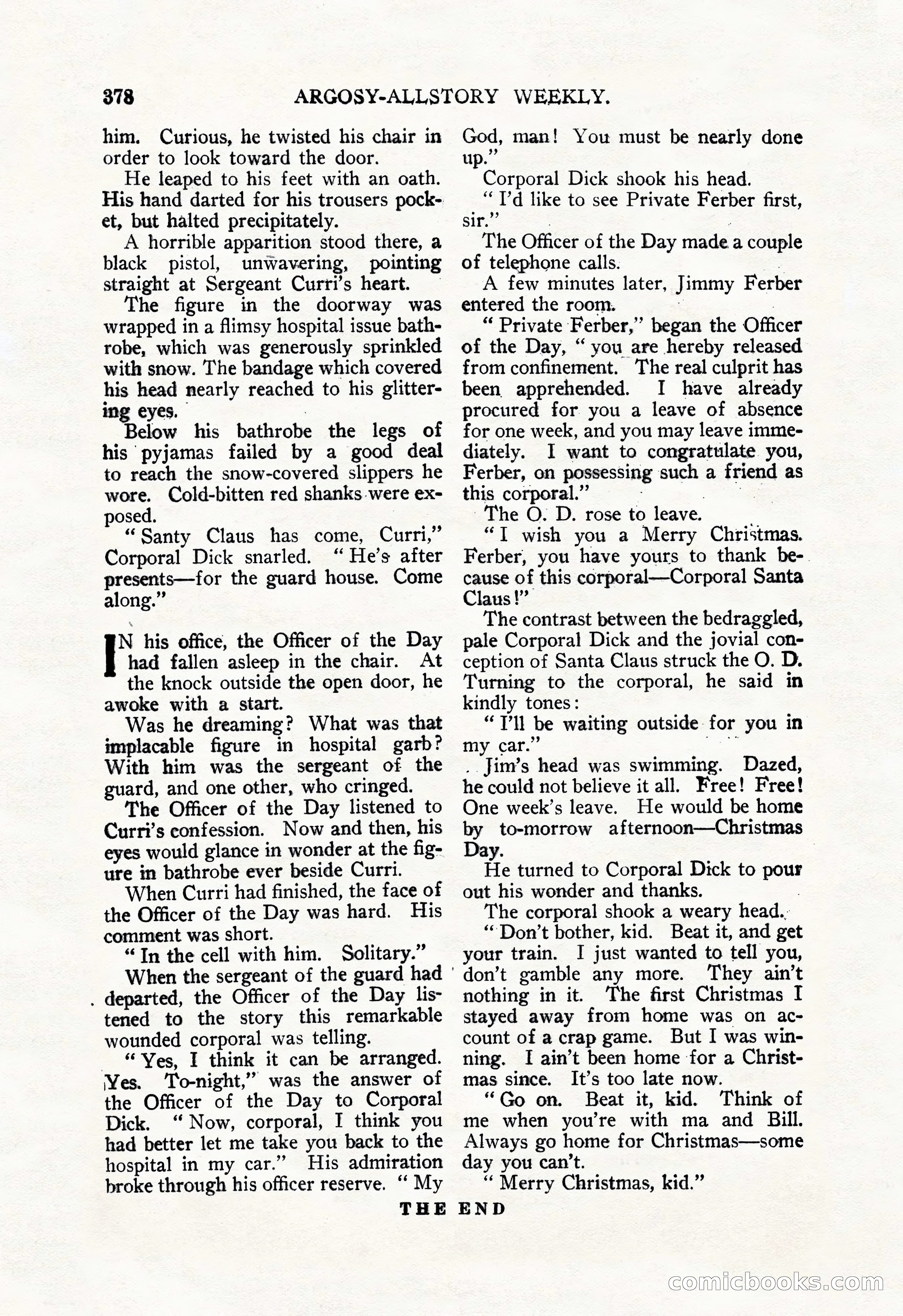 Argosy All-Story Weekly, December 29, 1928 — page 92 of 148
