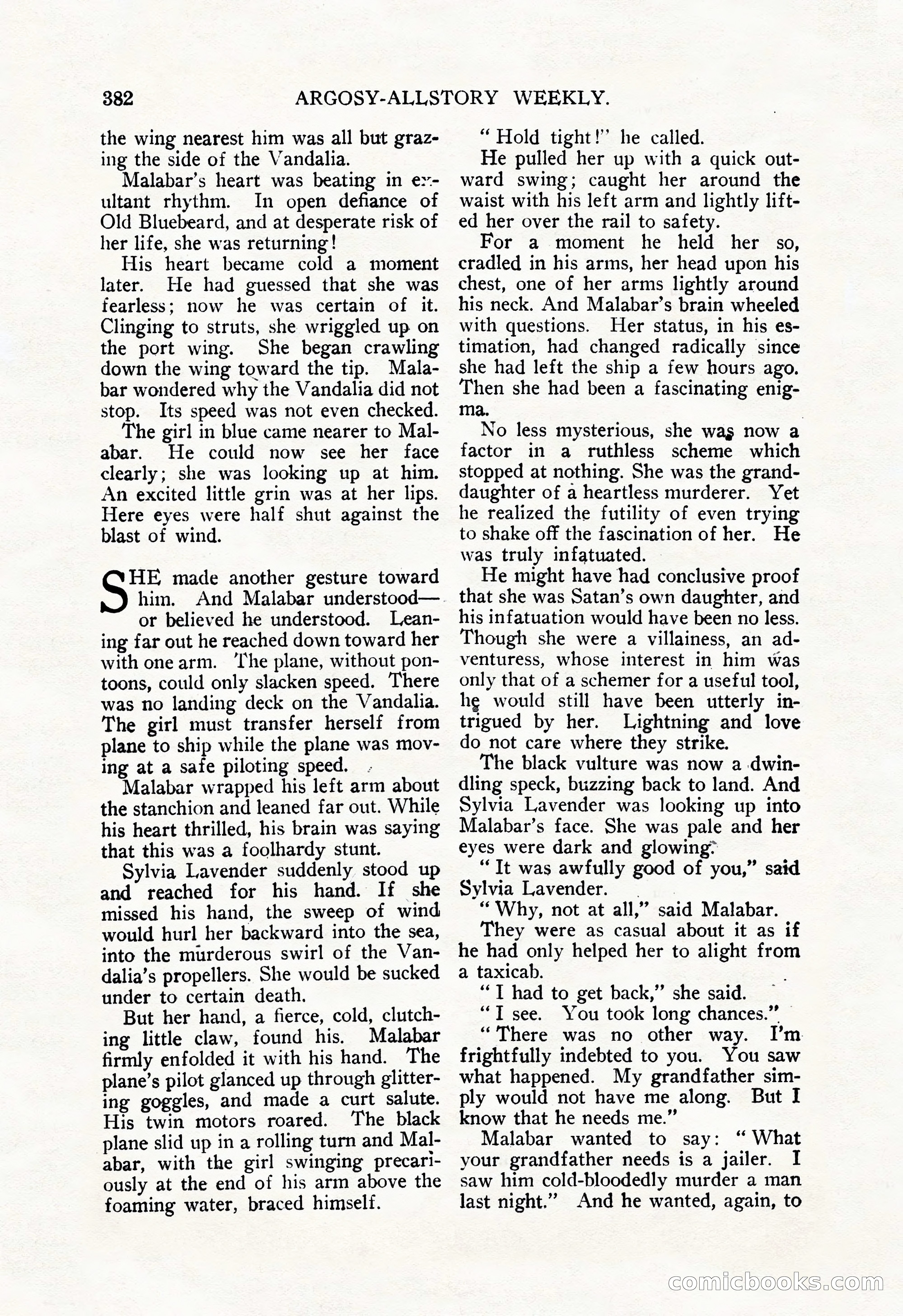 Argosy All-Story Weekly, December 29, 1928 — page 96 of 148