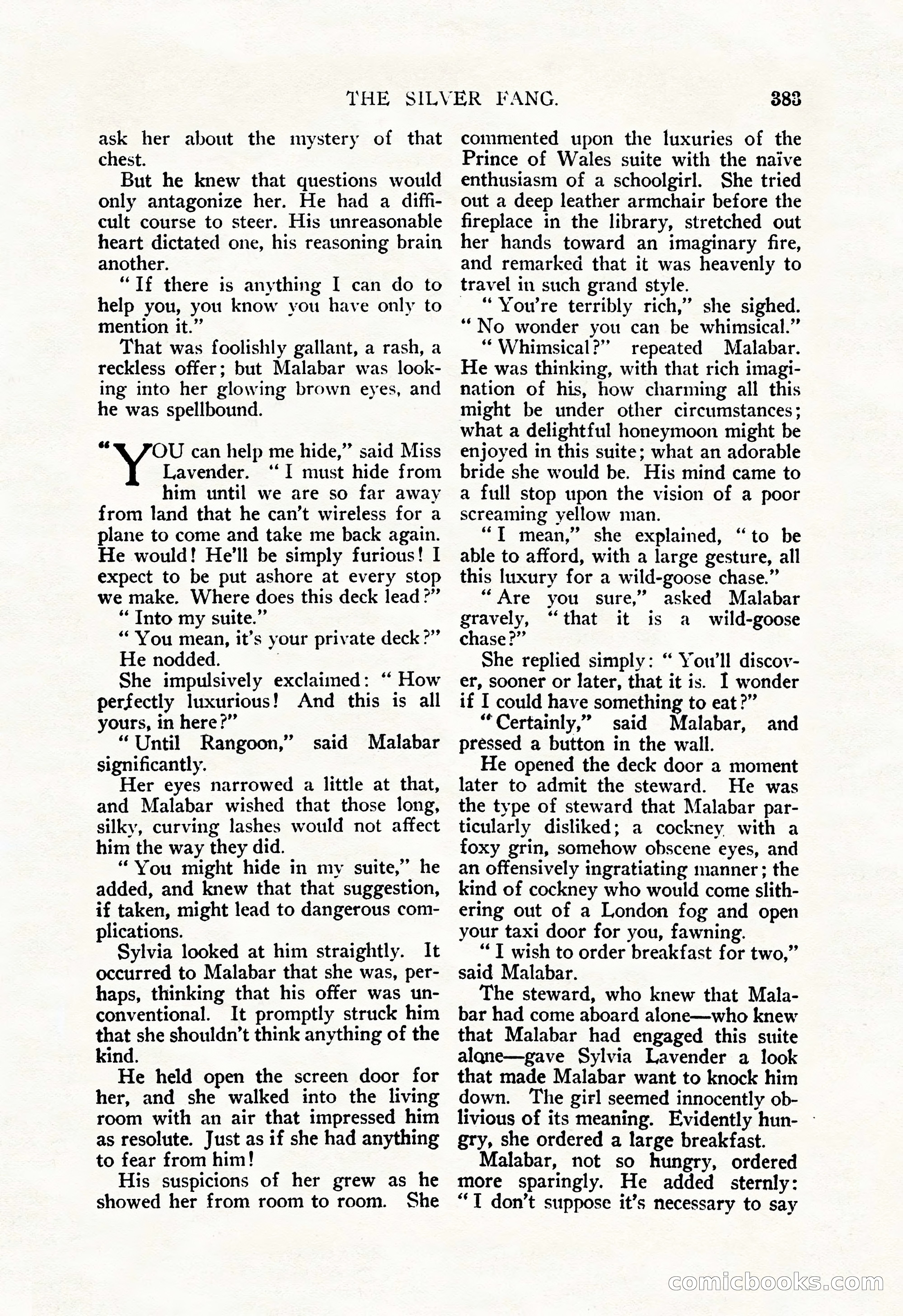 Argosy All-Story Weekly, December 29, 1928 — page 97 of 148