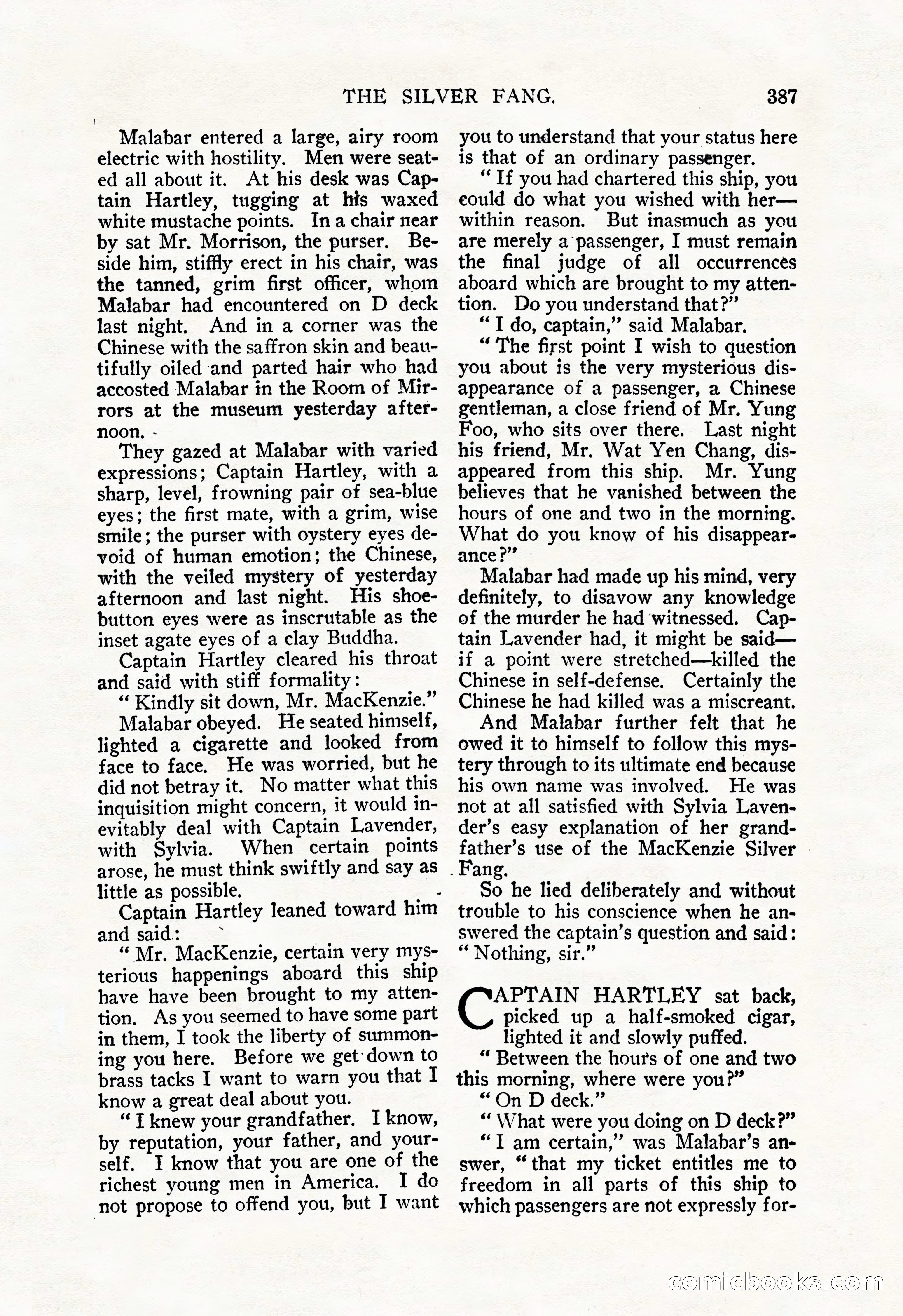 Argosy All-Story Weekly, December 29, 1928 — page 101 of 148