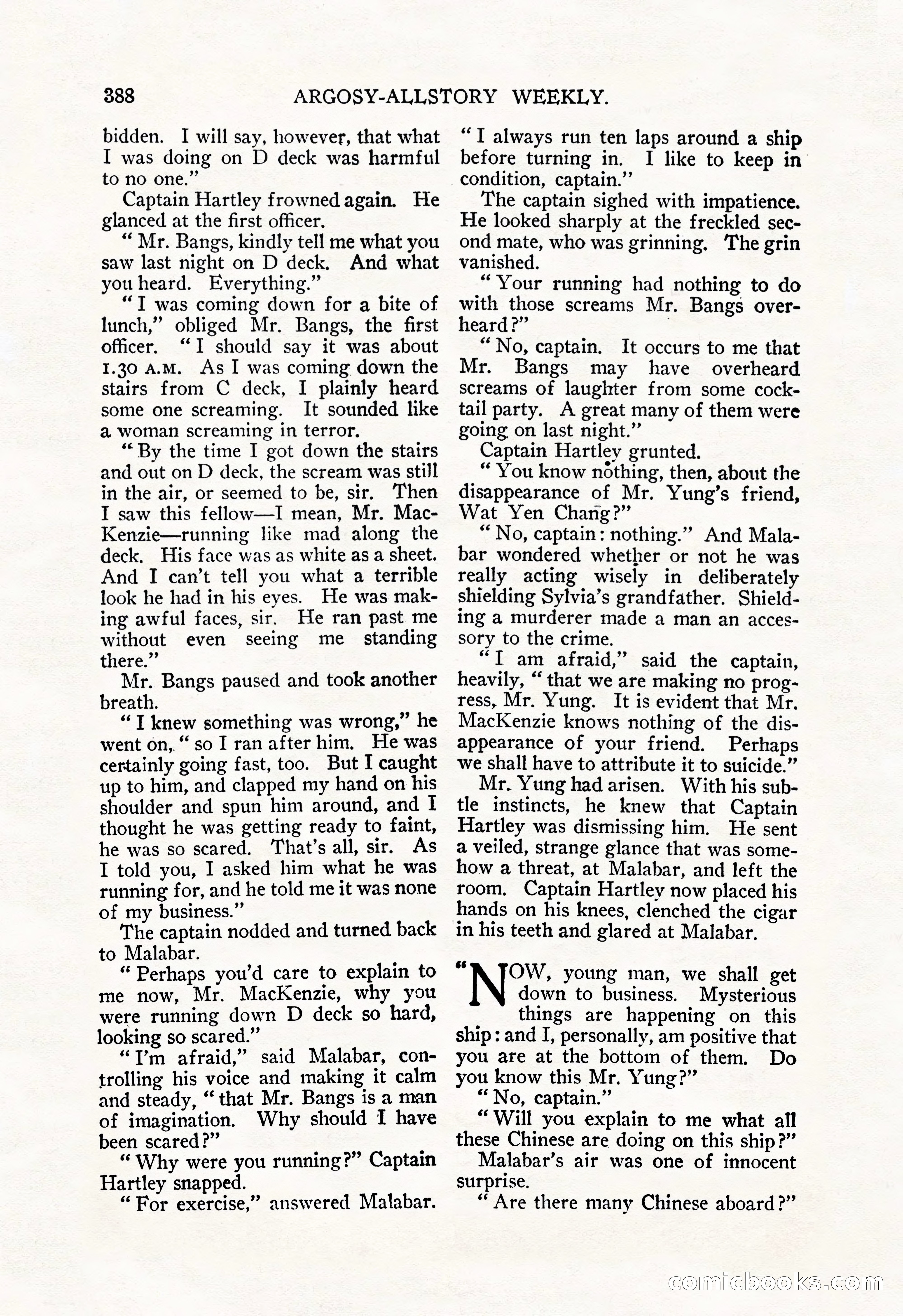 Argosy All-Story Weekly, December 29, 1928 — page 102 of 148