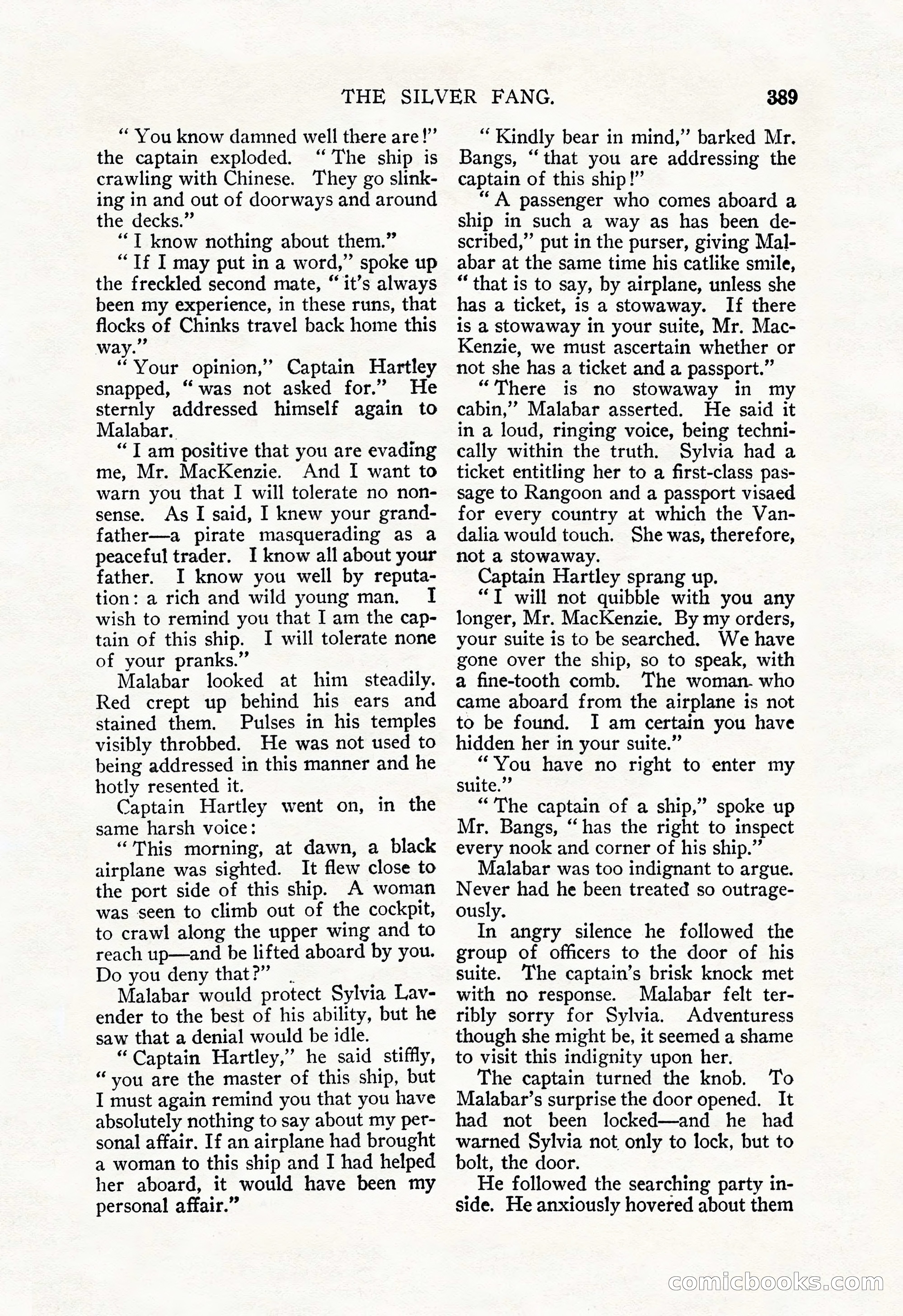 Argosy All-Story Weekly, December 29, 1928 — page 103 of 148