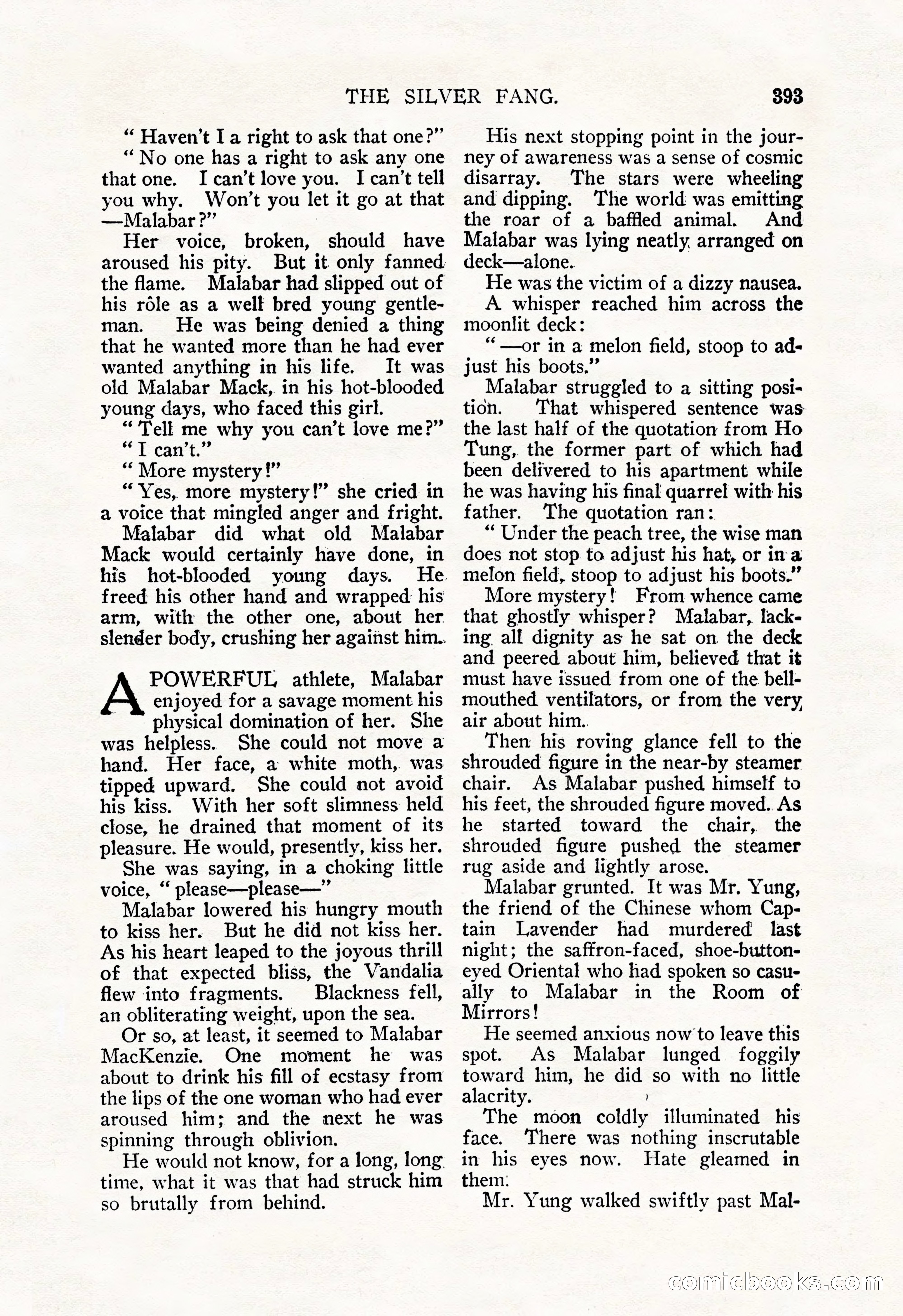 Argosy All-Story Weekly, December 29, 1928 — page 107 of 148