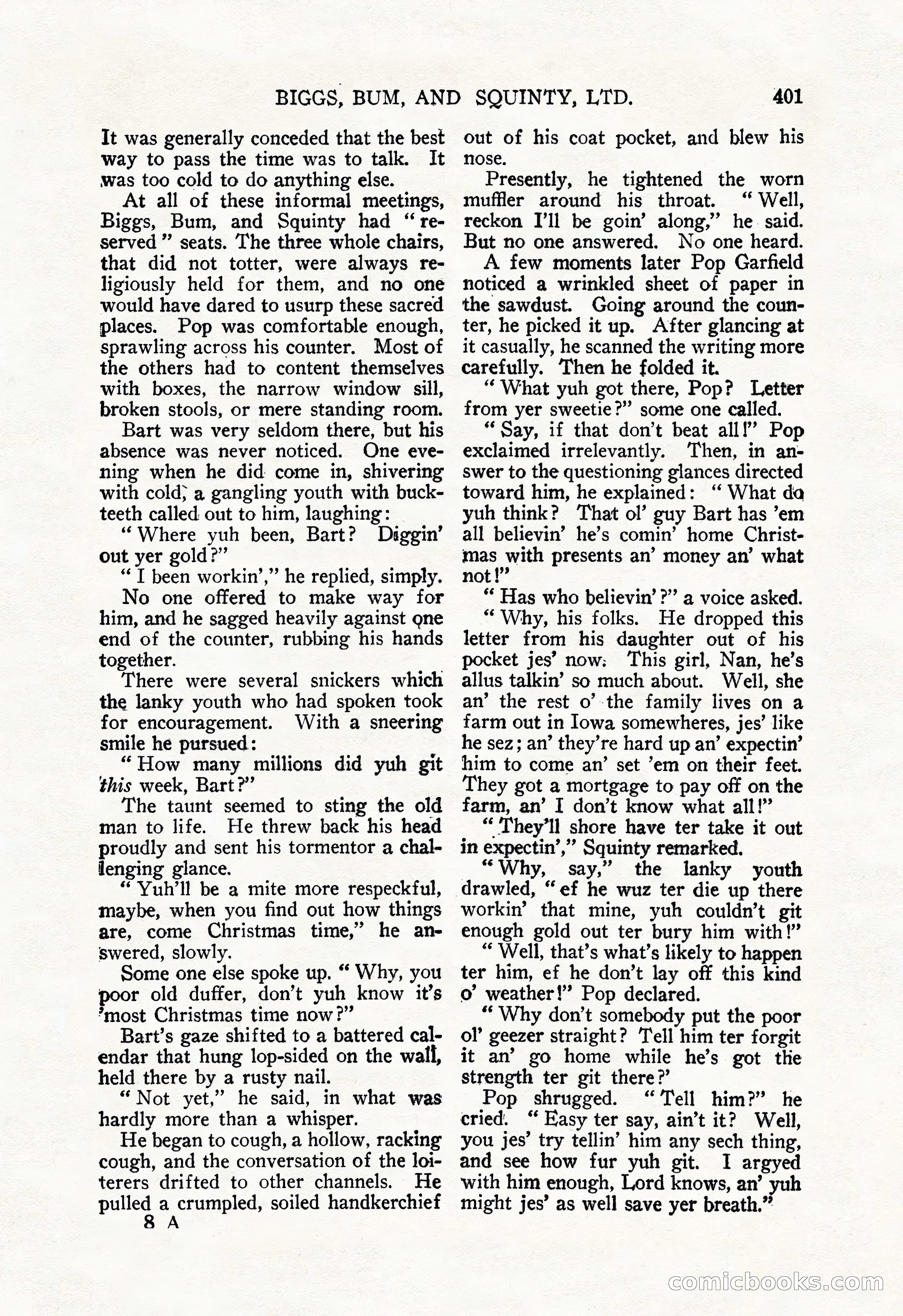 Argosy All-Story Weekly, December 29, 1928 — page 115 of 148