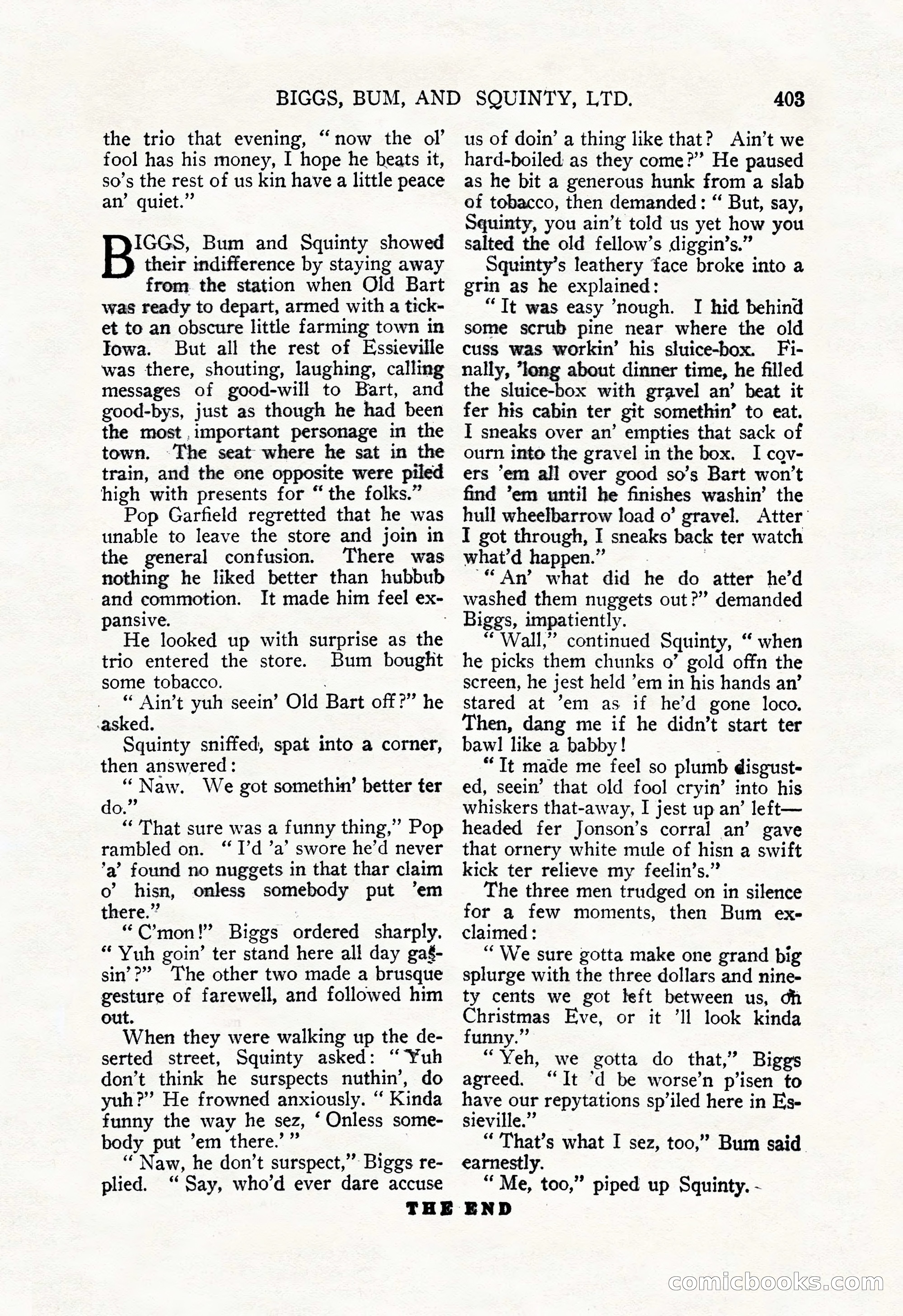 Argosy All-Story Weekly, December 29, 1928 — page 117 of 148