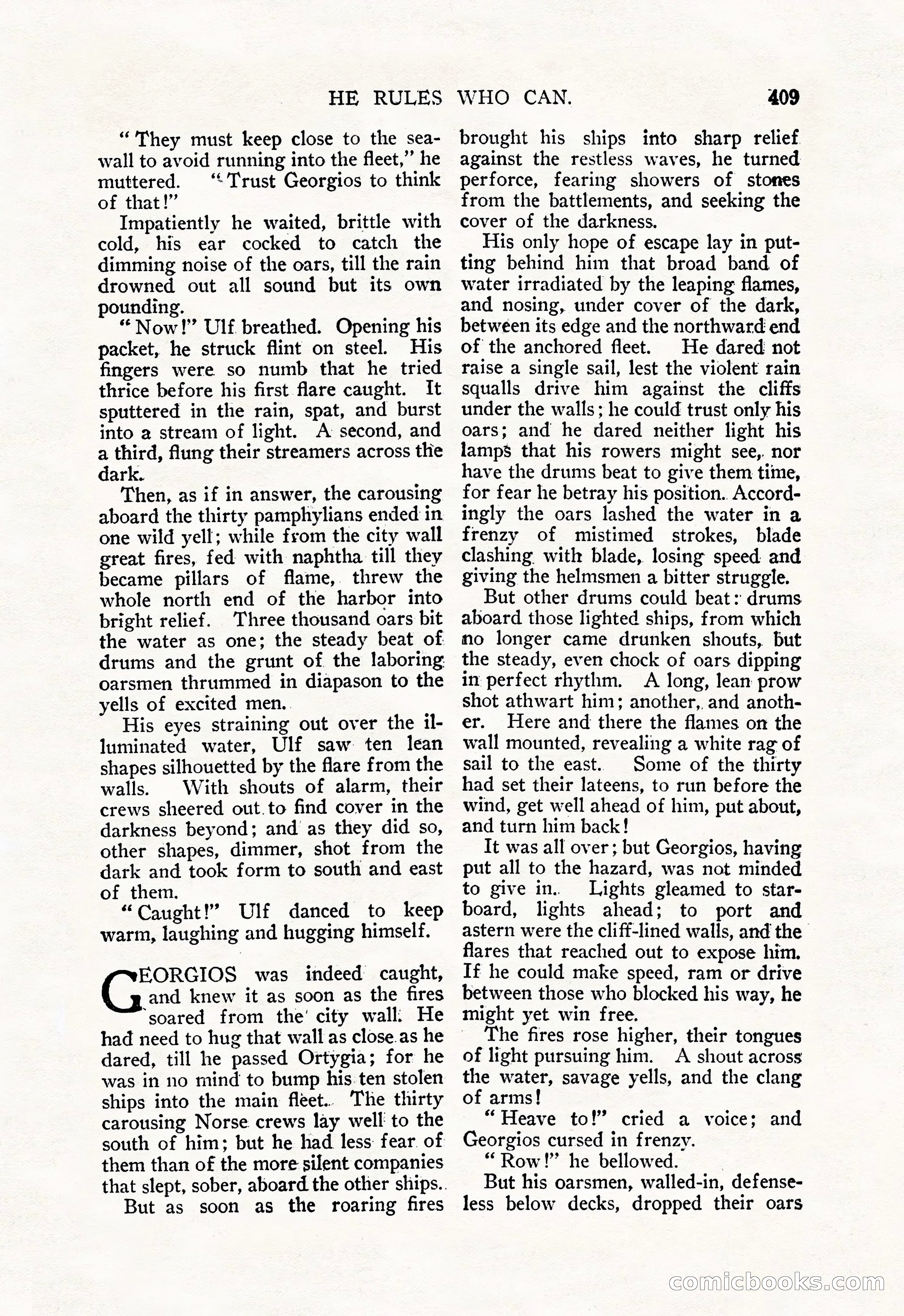 Argosy All-Story Weekly, December 29, 1928 — page 123 of 148
