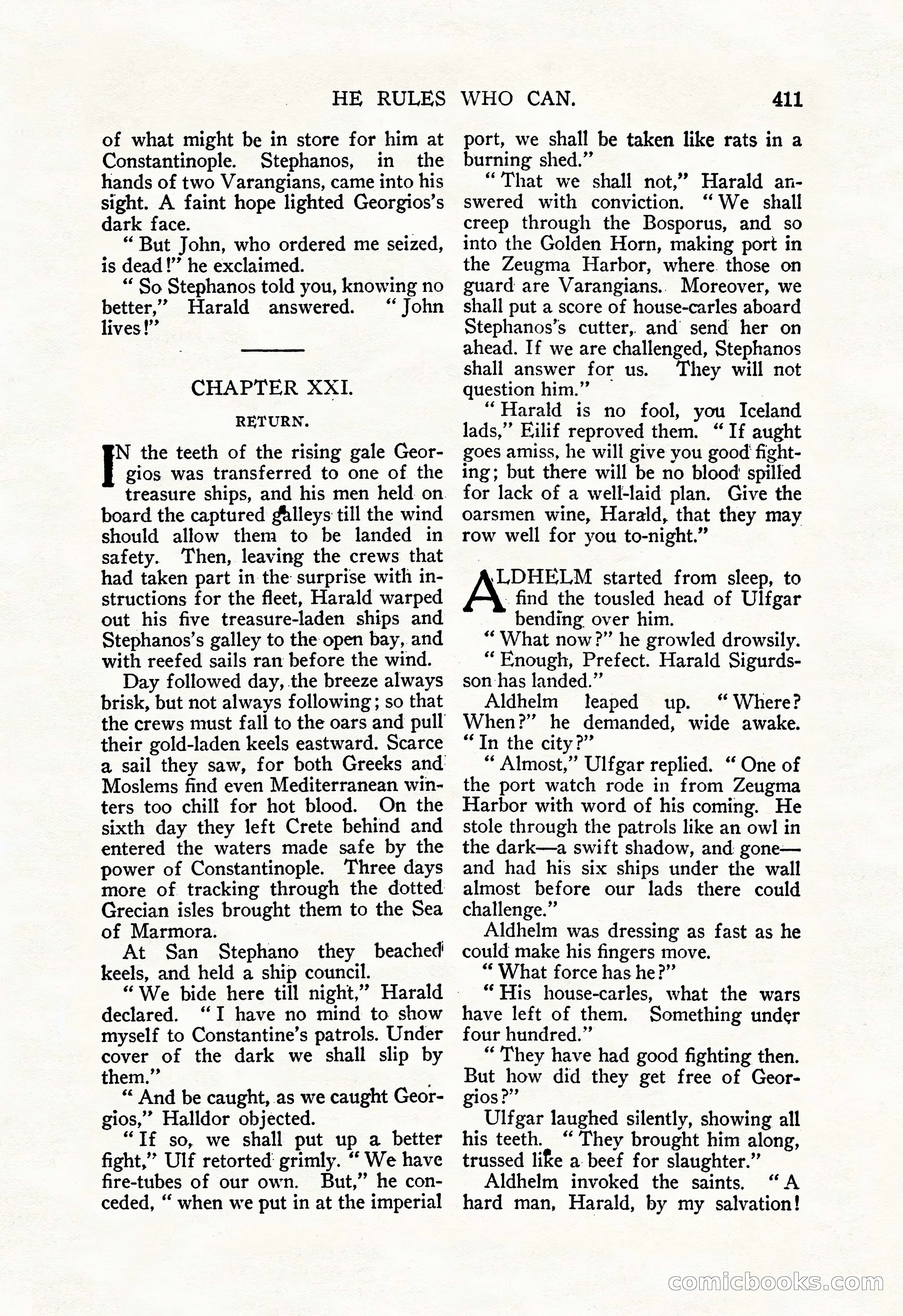 Argosy All-Story Weekly, December 29, 1928 — page 125 of 148