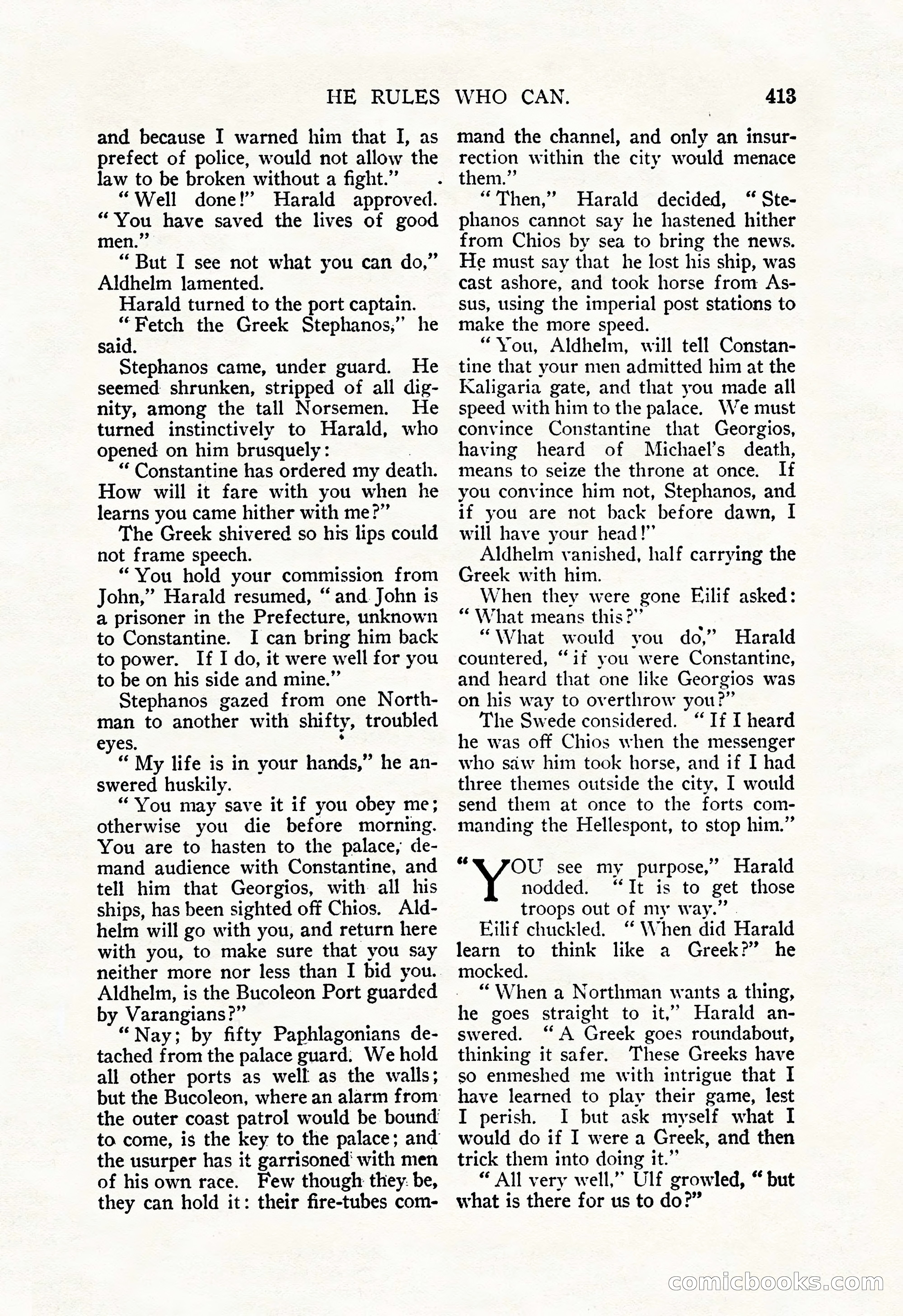 Argosy All-Story Weekly, December 29, 1928 — page 127 of 148