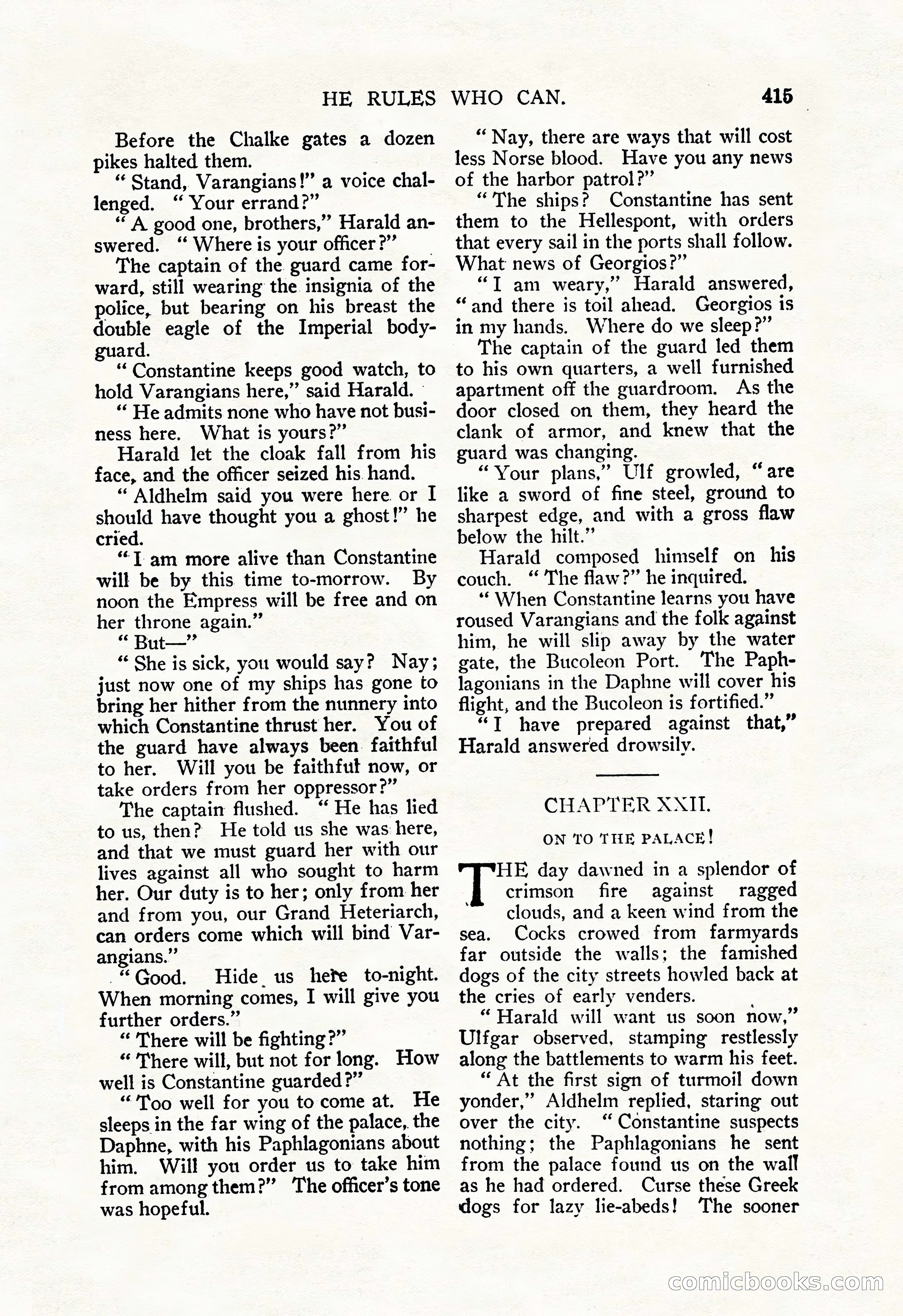 Argosy All-Story Weekly, December 29, 1928 — page 129 of 148