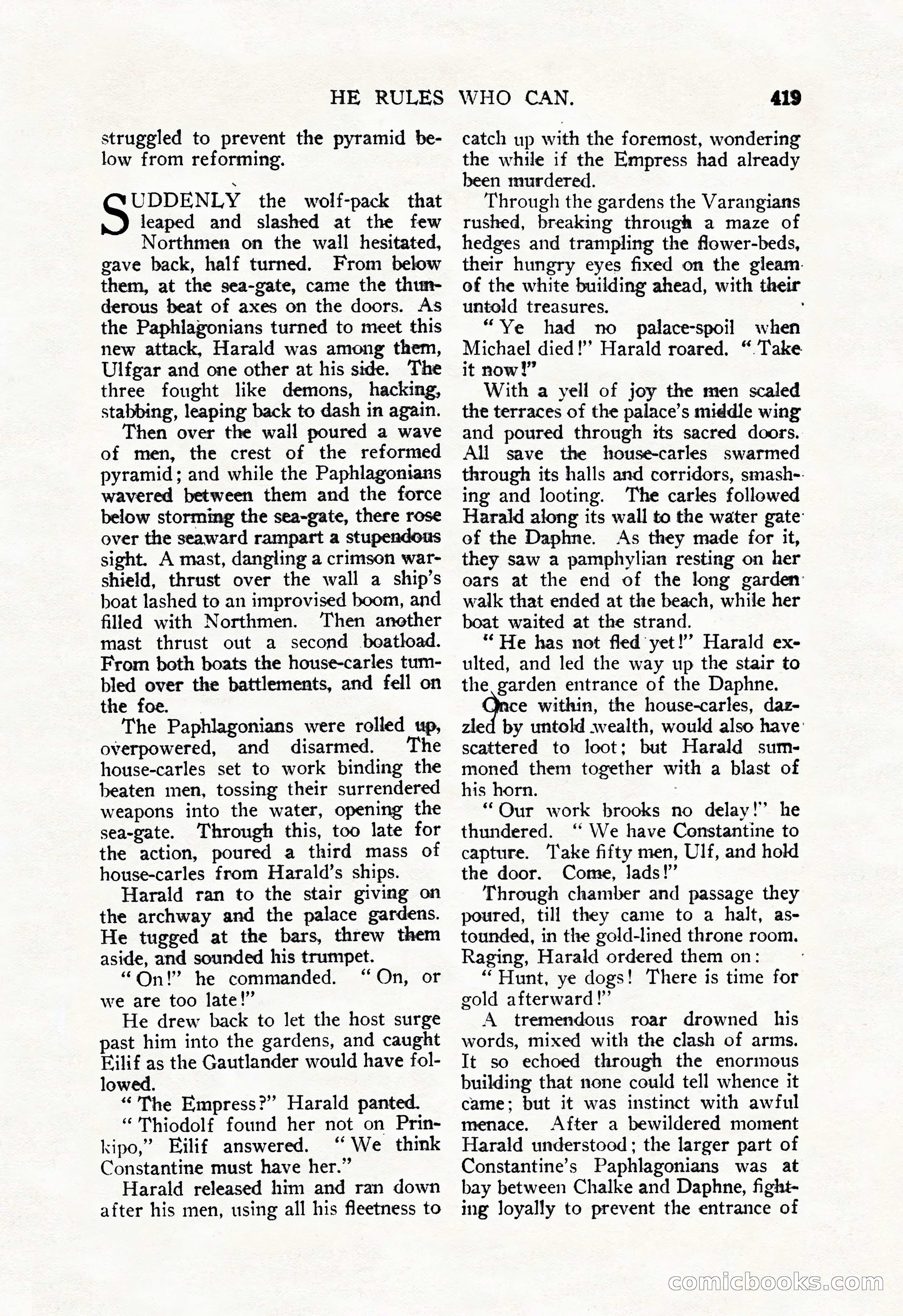 Argosy All-Story Weekly, December 29, 1928 — page 133 of 148