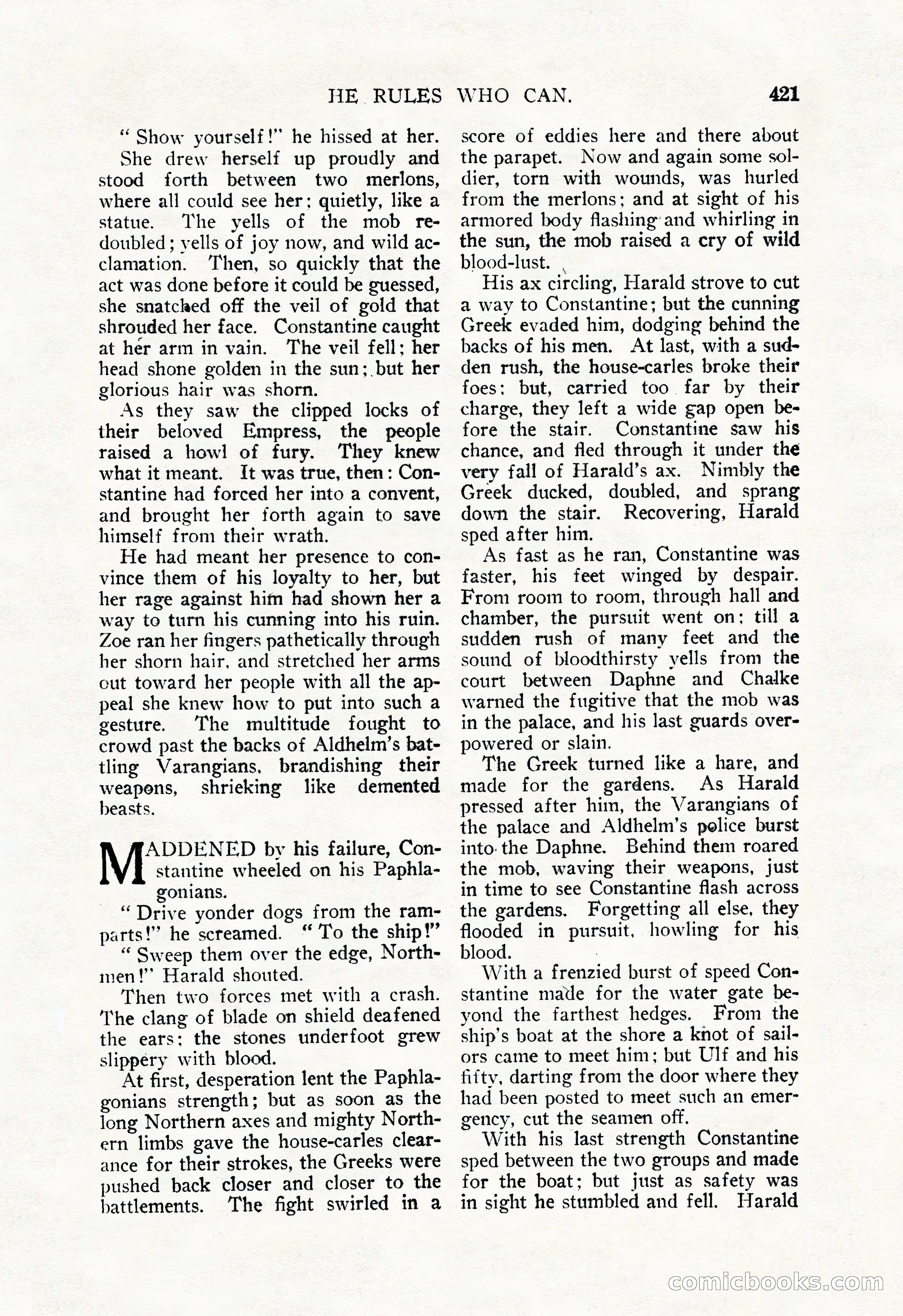 Argosy All-Story Weekly, December 29, 1928 — page 135 of 148