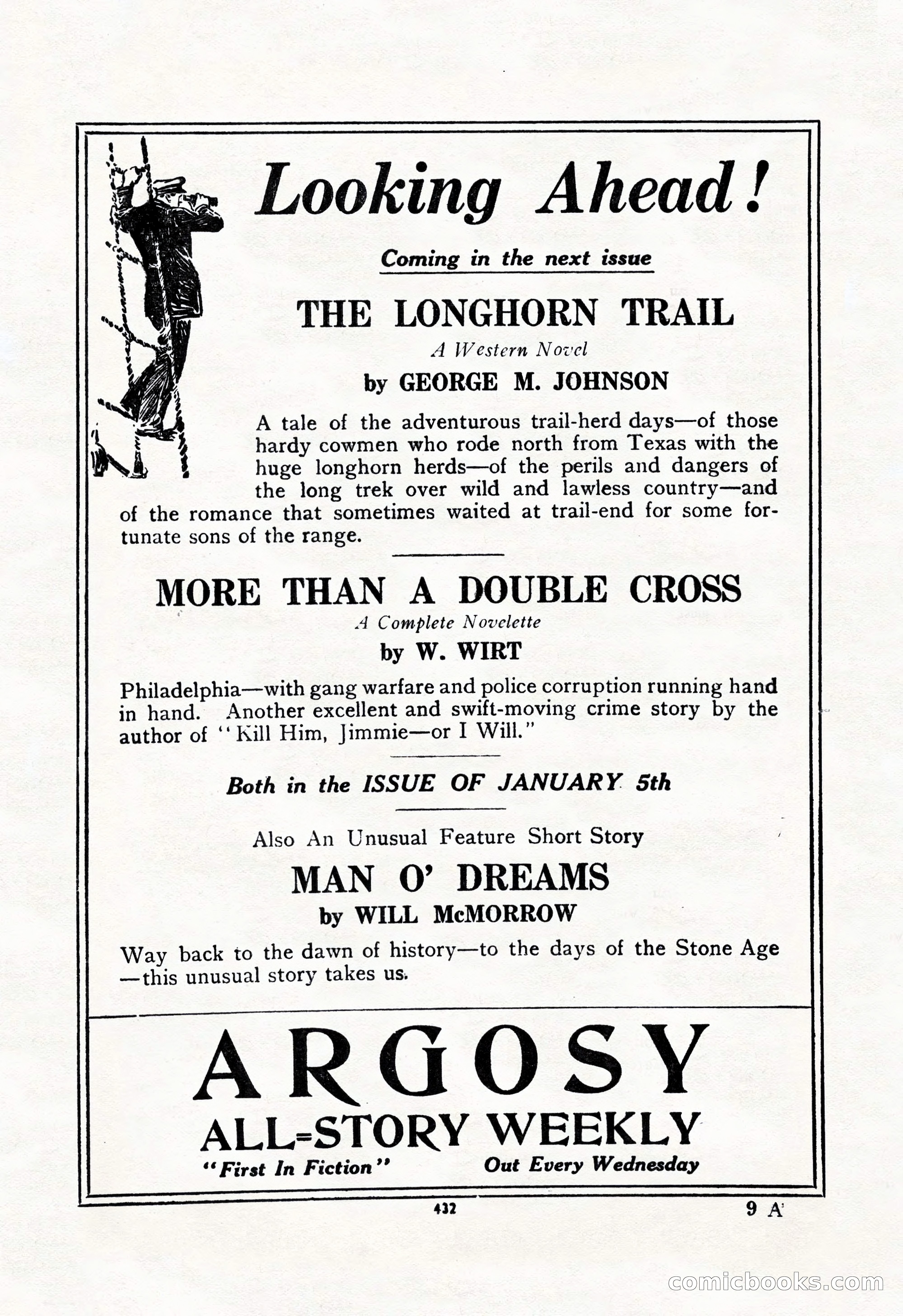 Argosy All-Story Weekly, December 29, 1928 — page 146 of 148