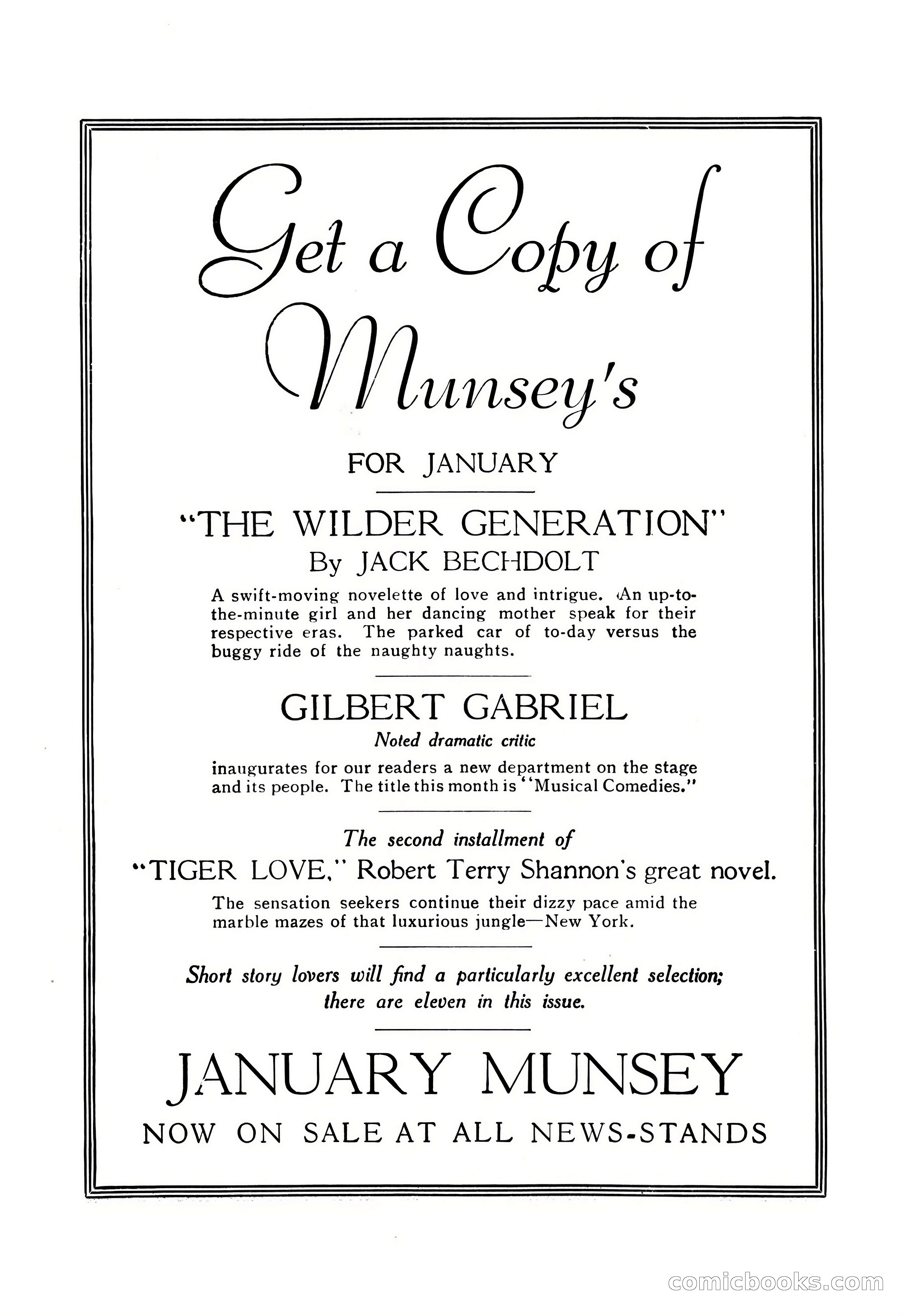 Argosy All-Story Weekly, December 29, 1928 — page 147 of 148