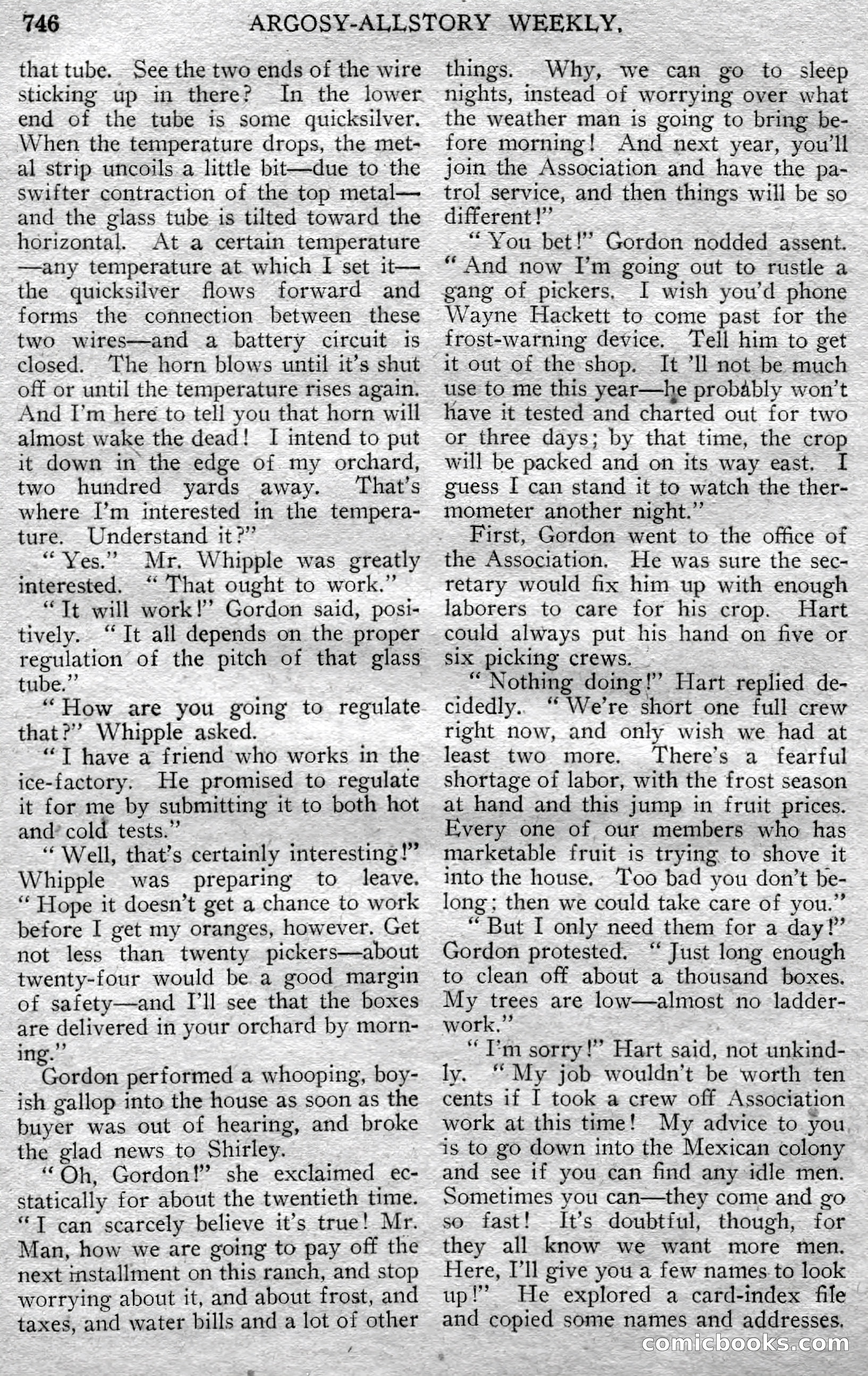 Argosy All-Story Weekly — page 30 of 150