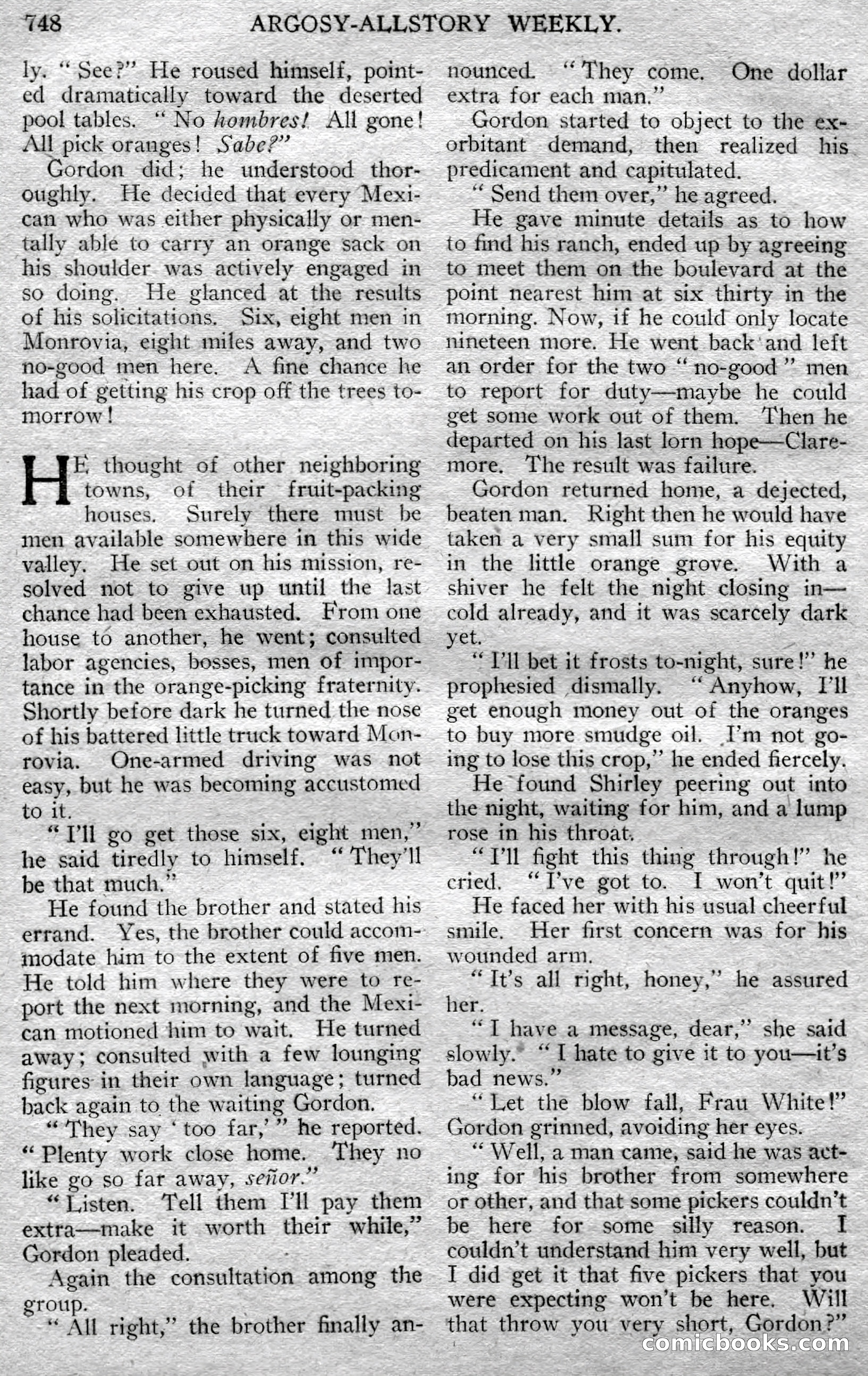 Argosy All-Story Weekly — page 32 of 150