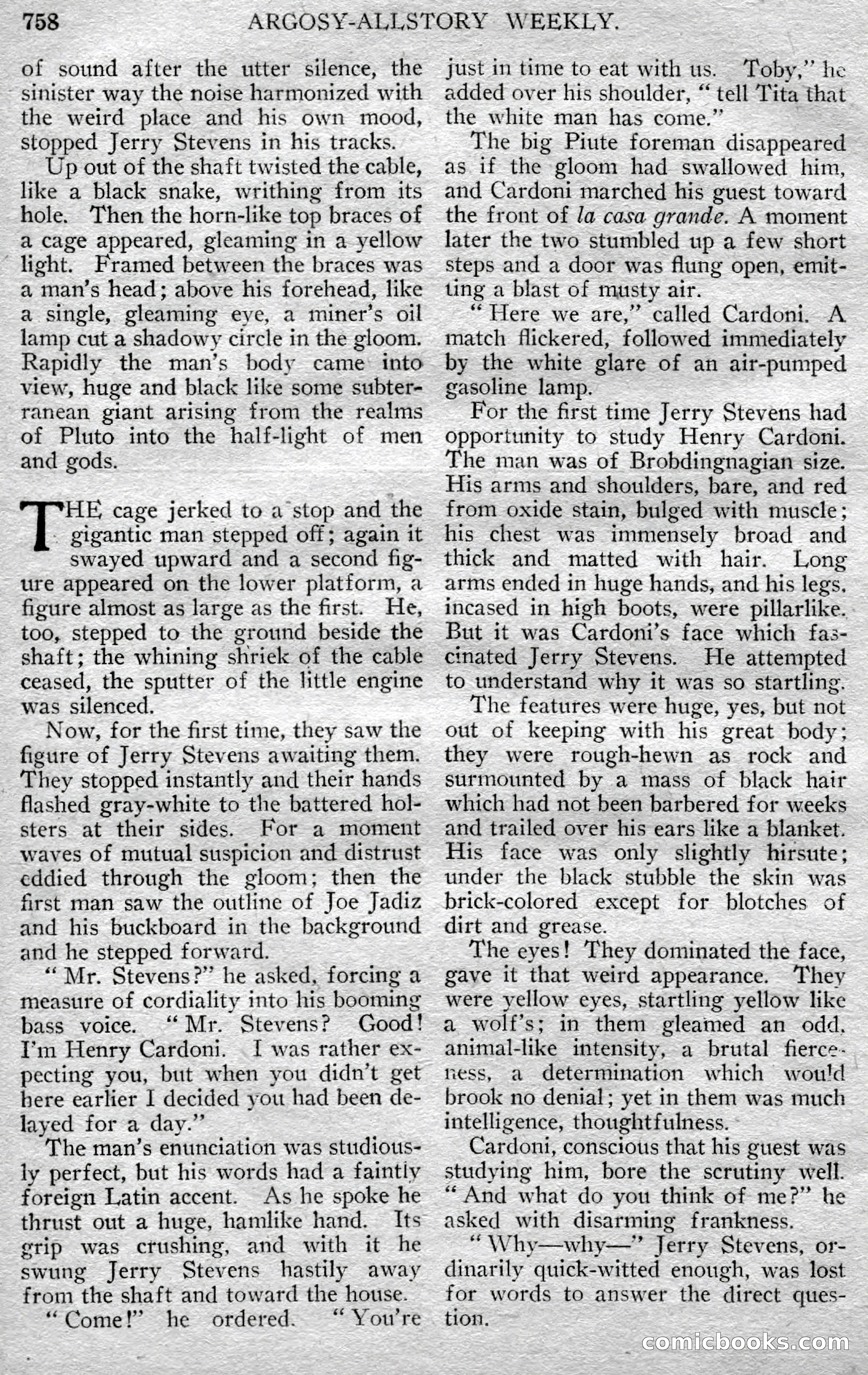 Argosy All-Story Weekly — page 42 of 150