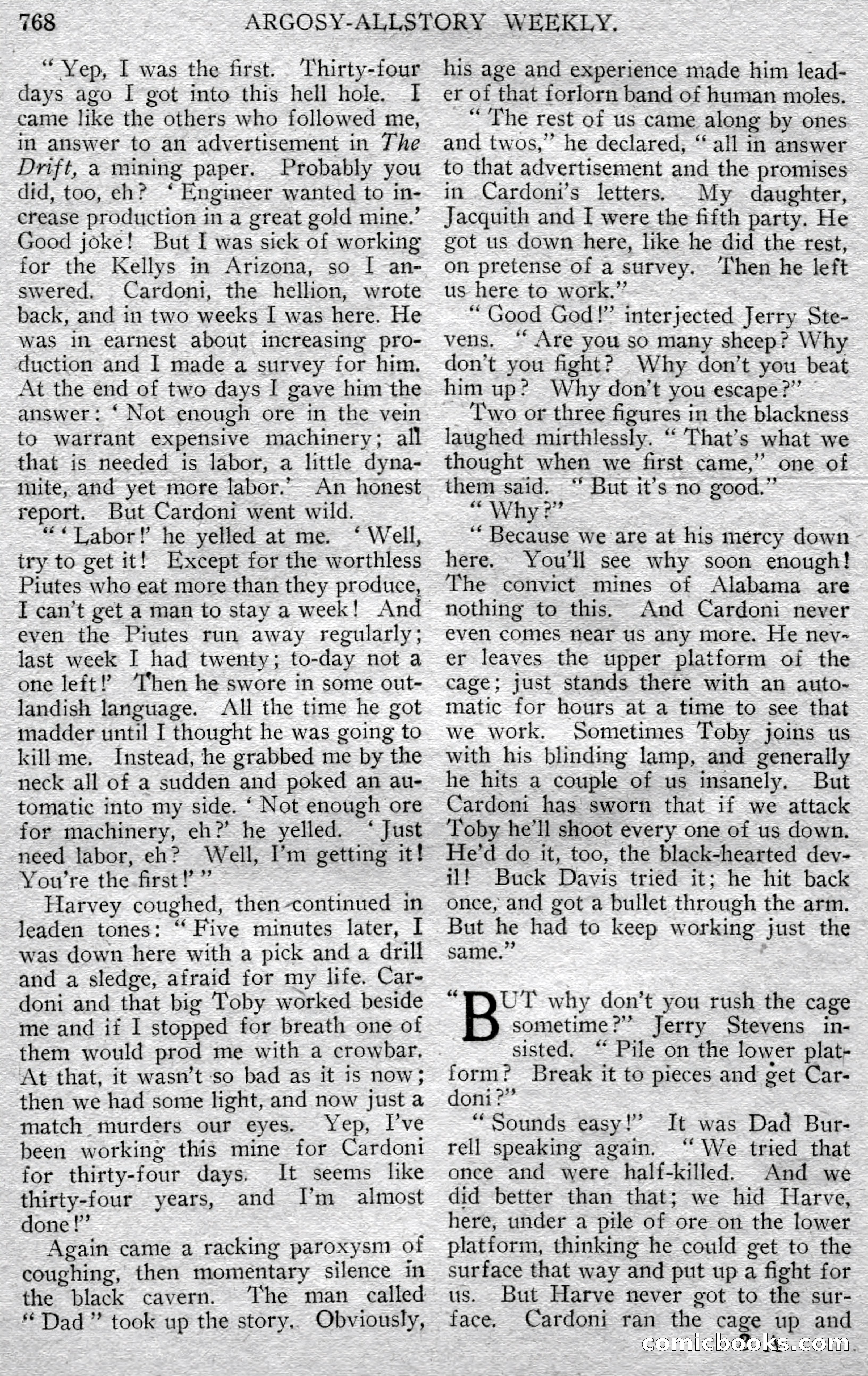 Argosy All-Story Weekly — page 52 of 150