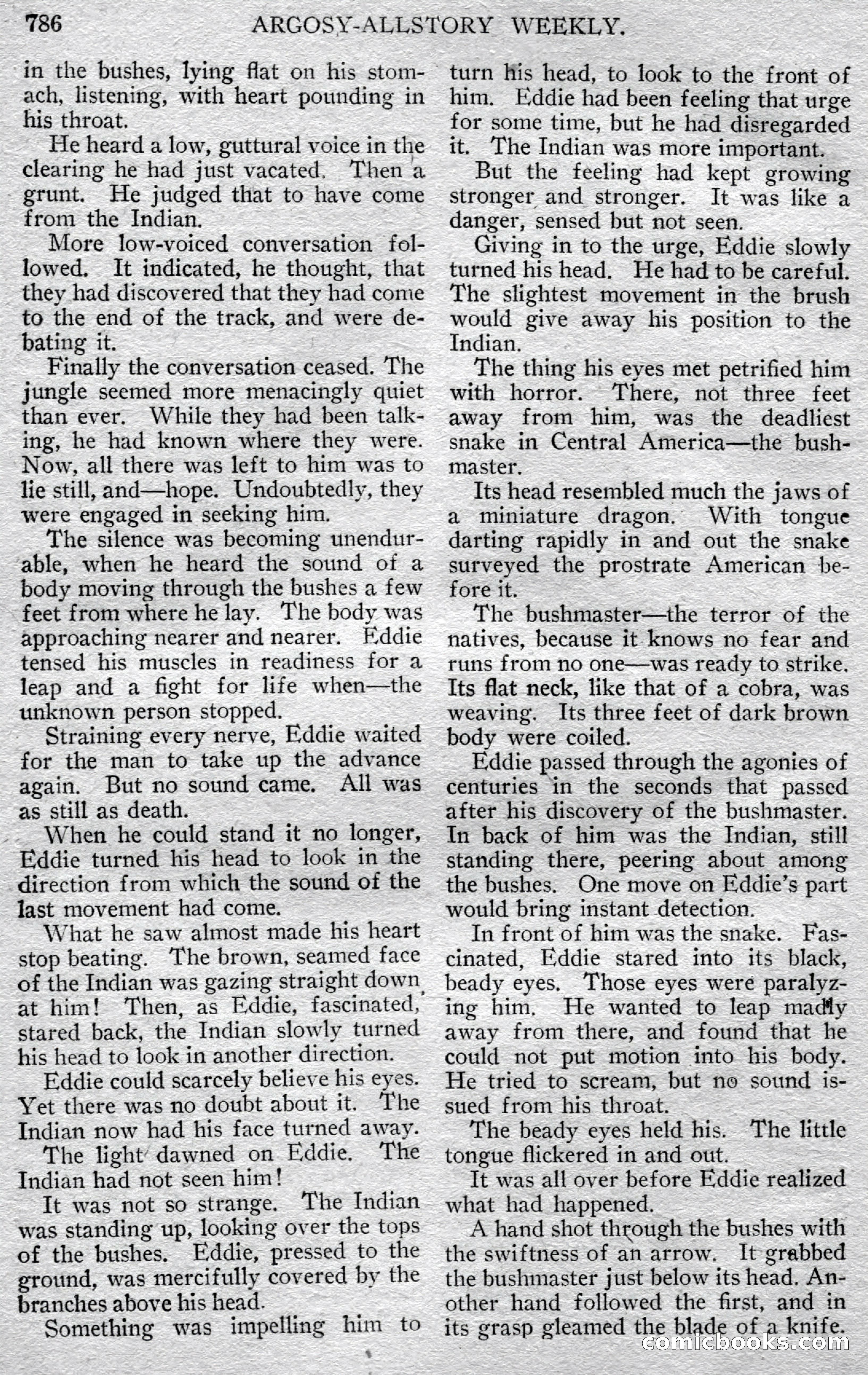 Argosy All-Story Weekly — page 70 of 150