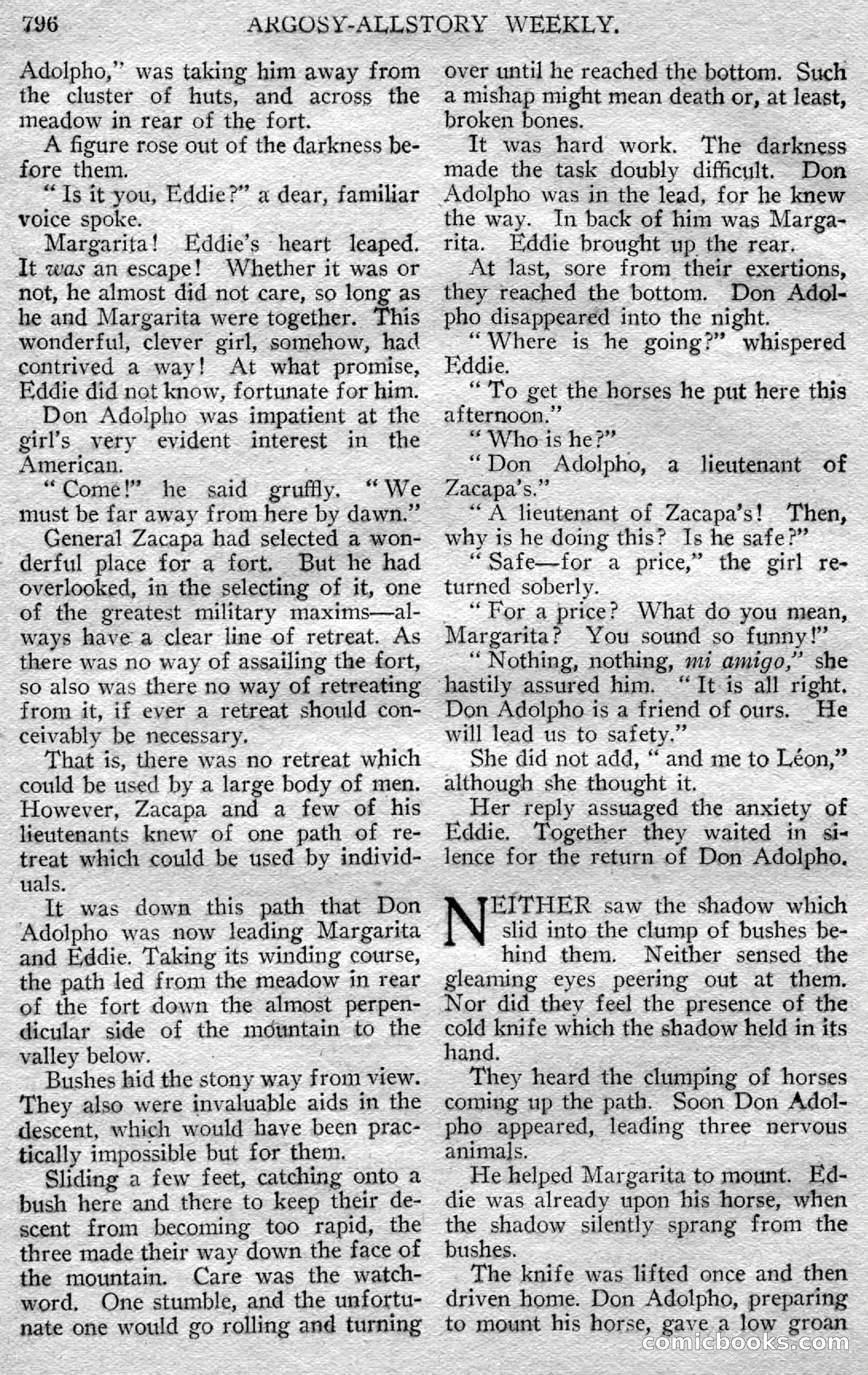 Argosy All-Story Weekly — page 80 of 150