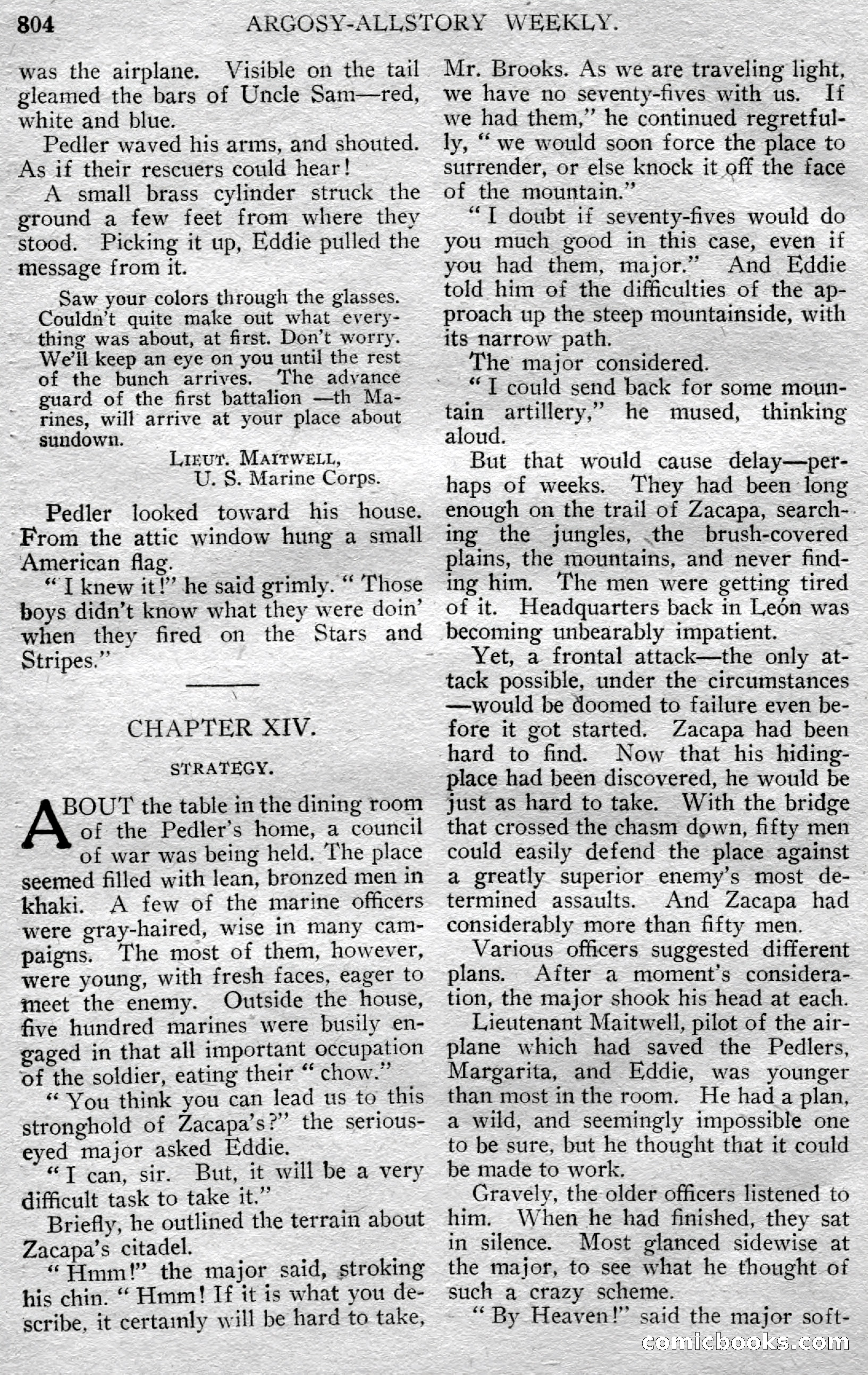 Argosy All-Story Weekly — page 88 of 150