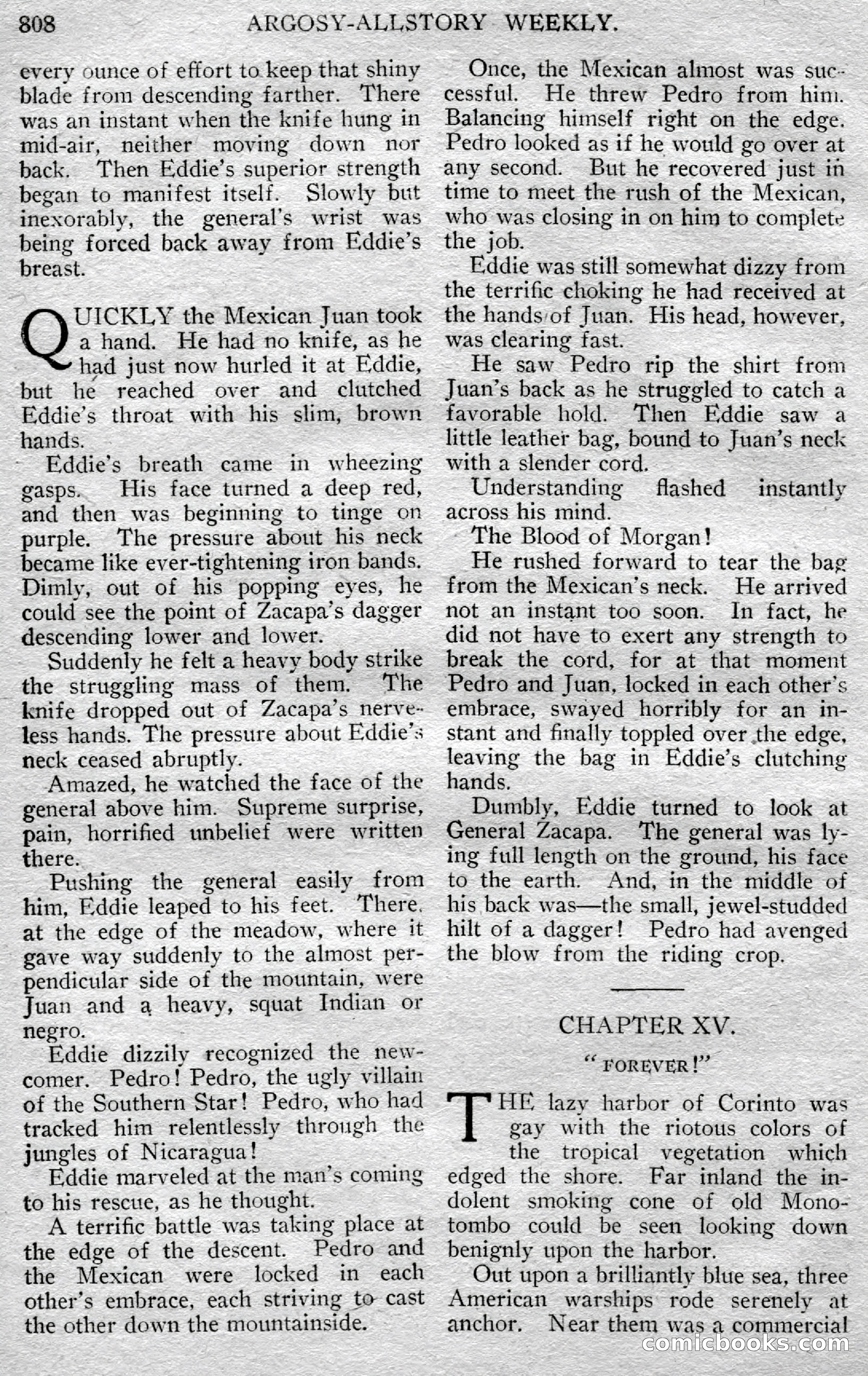 Argosy All-Story Weekly — page 92 of 150