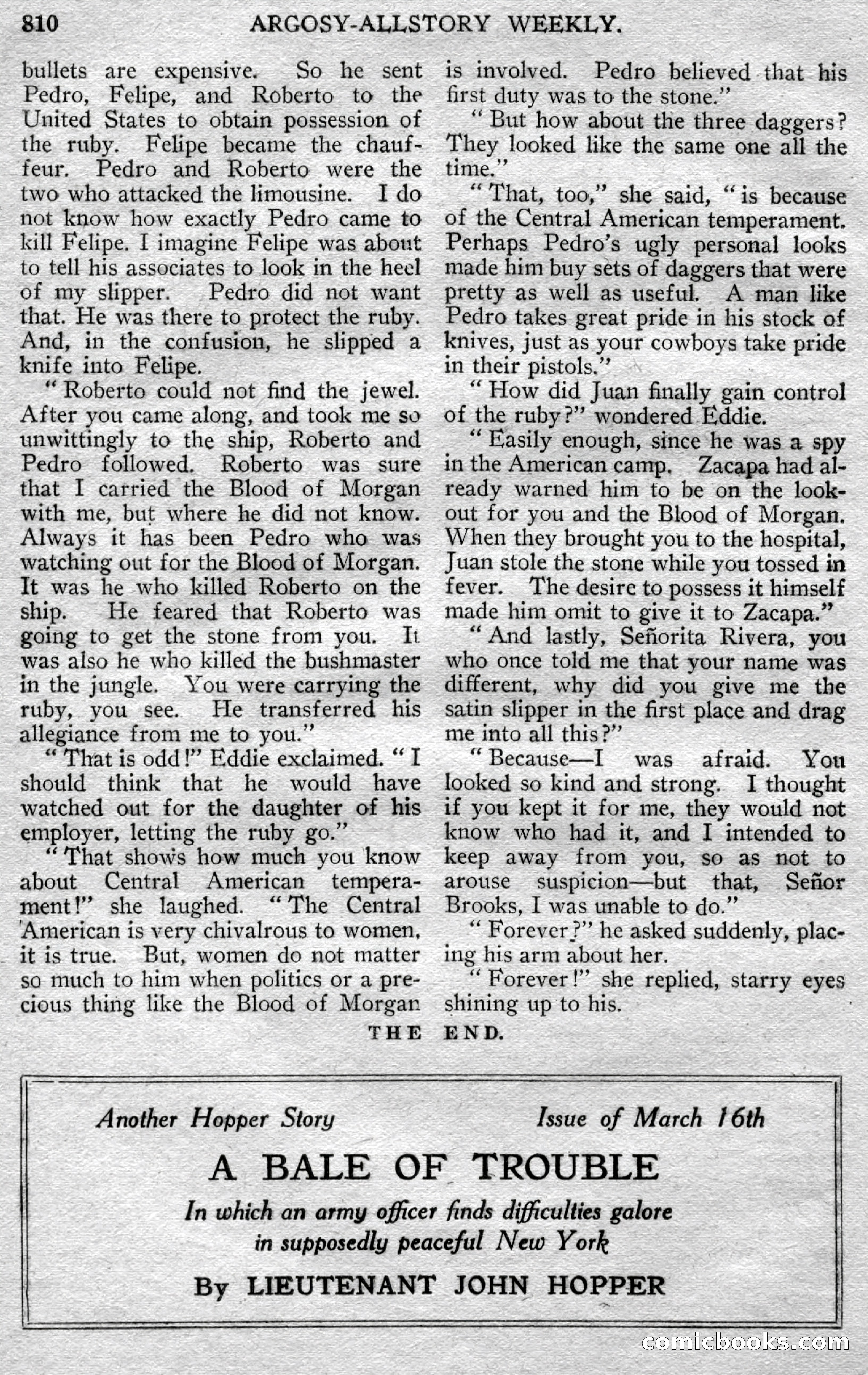 Argosy All-Story Weekly — page 94 of 150