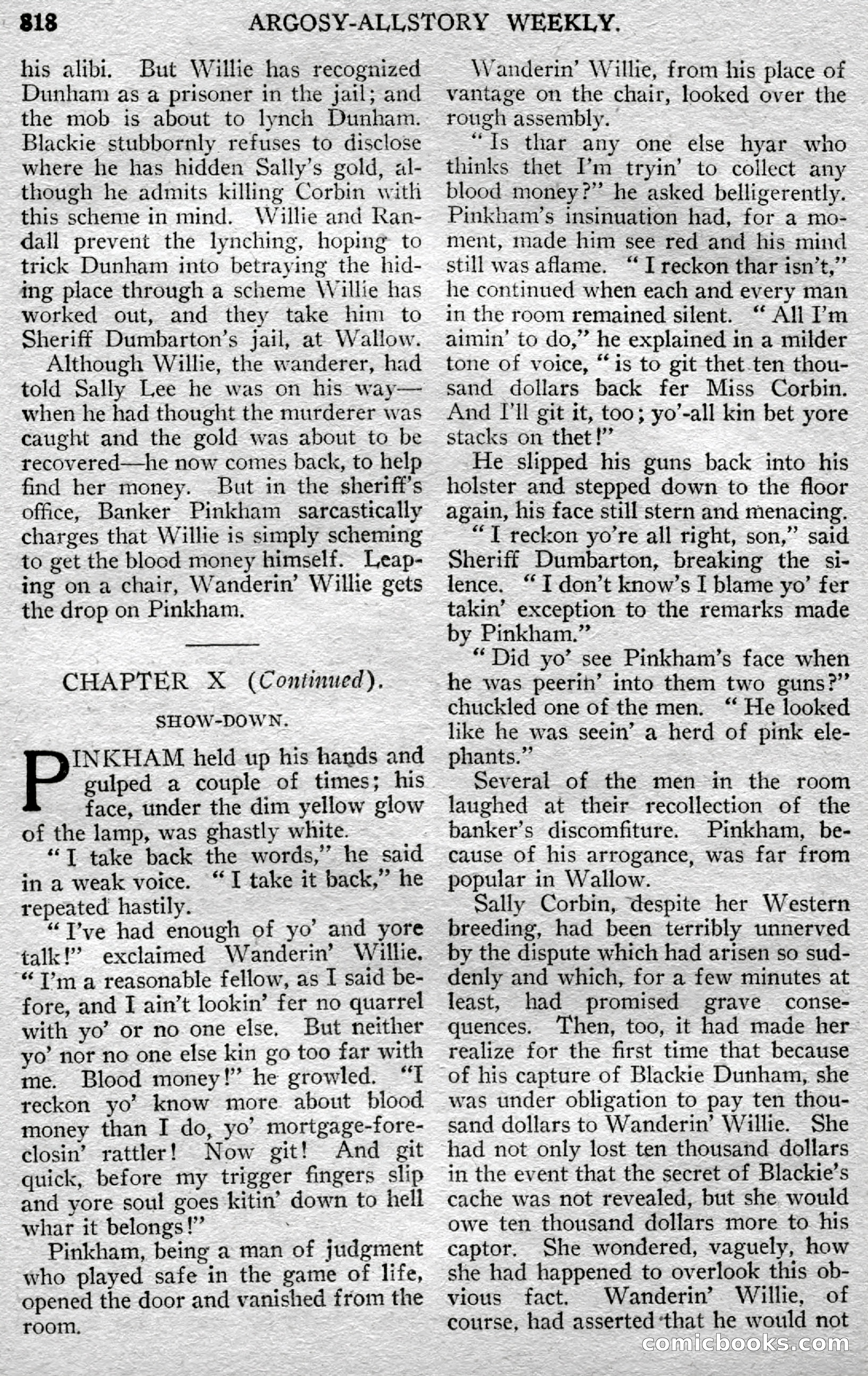 Argosy All-Story Weekly — page 102 of 150