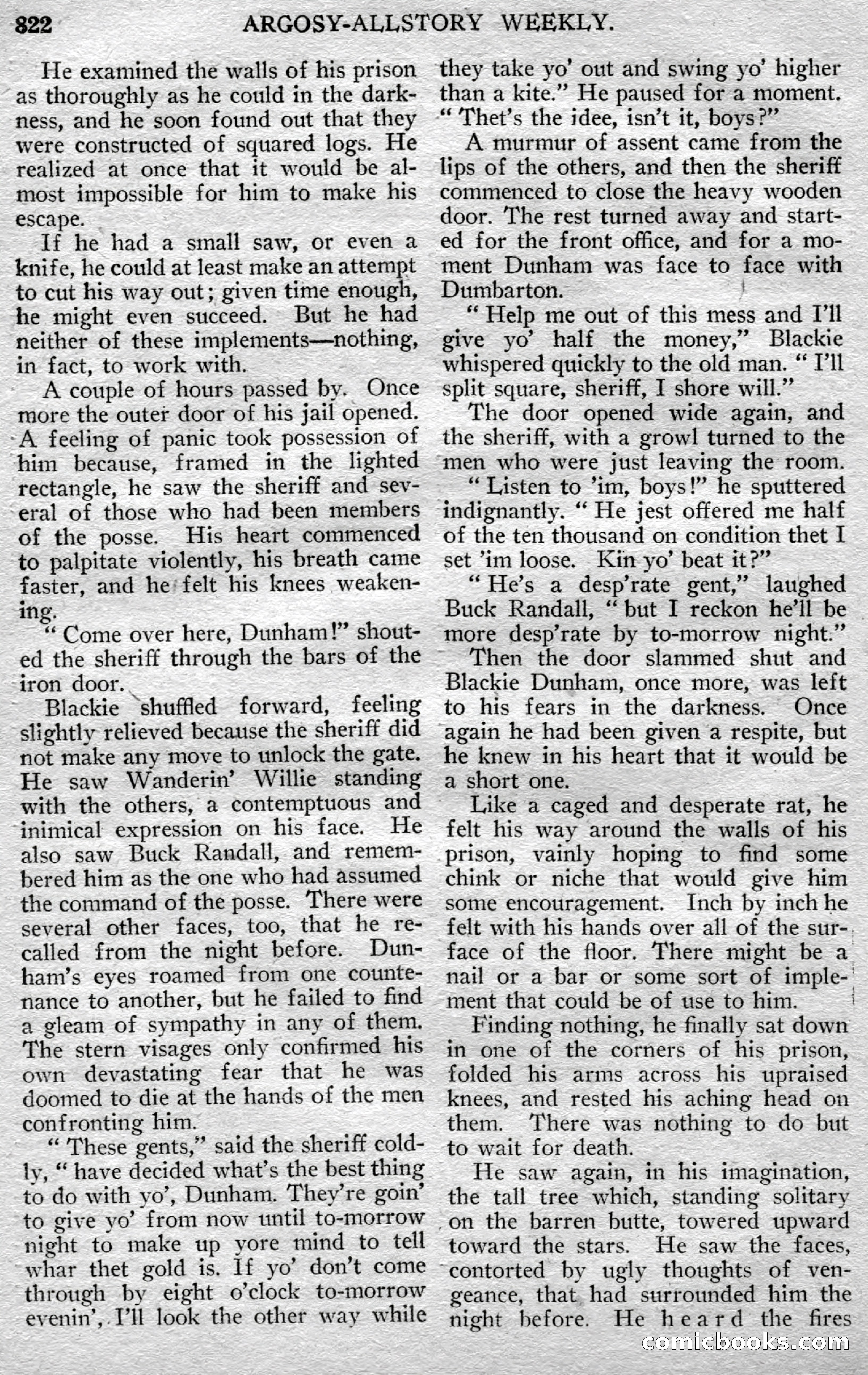 Argosy All-Story Weekly — page 106 of 150