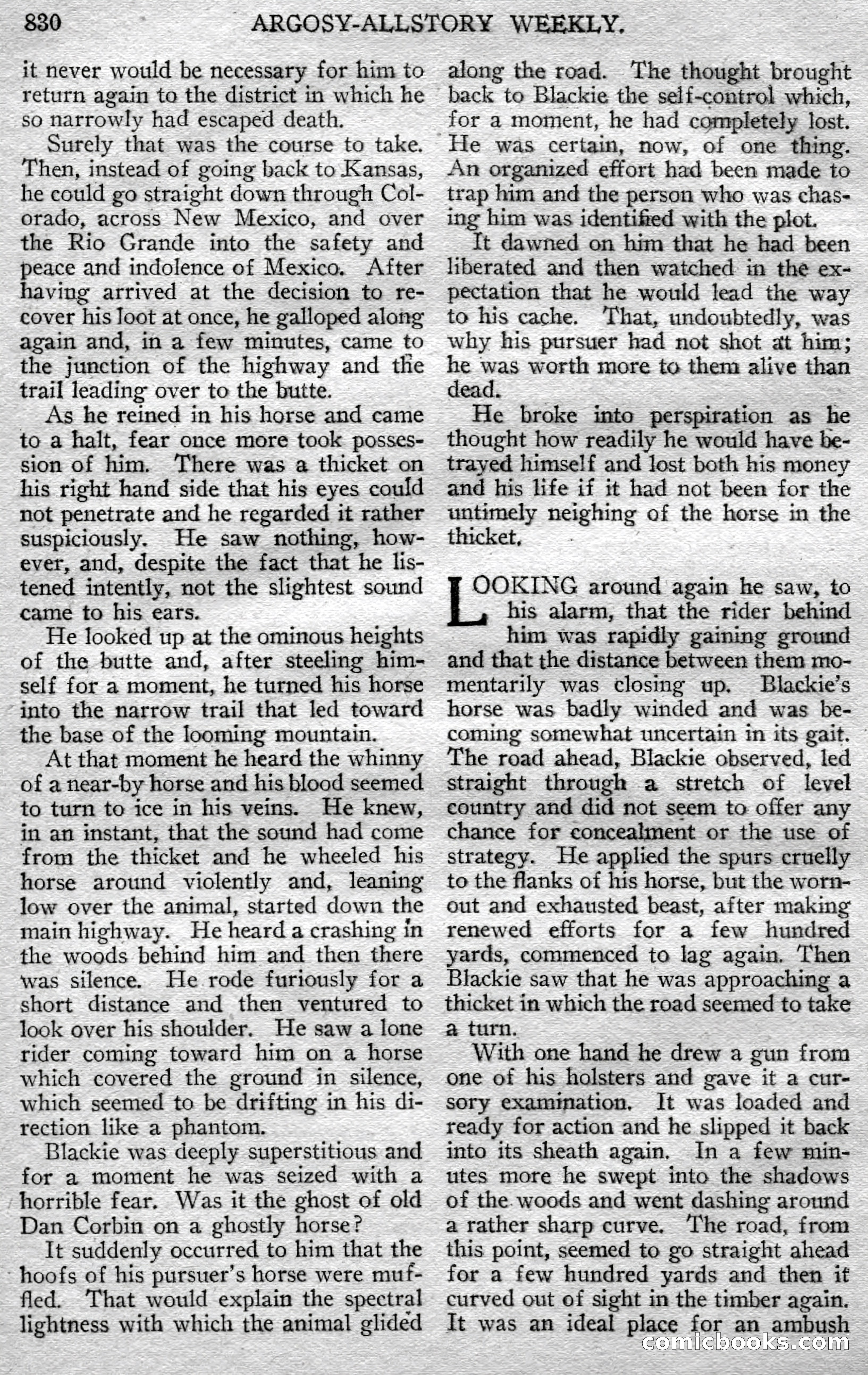 Argosy All-Story Weekly — page 114 of 150