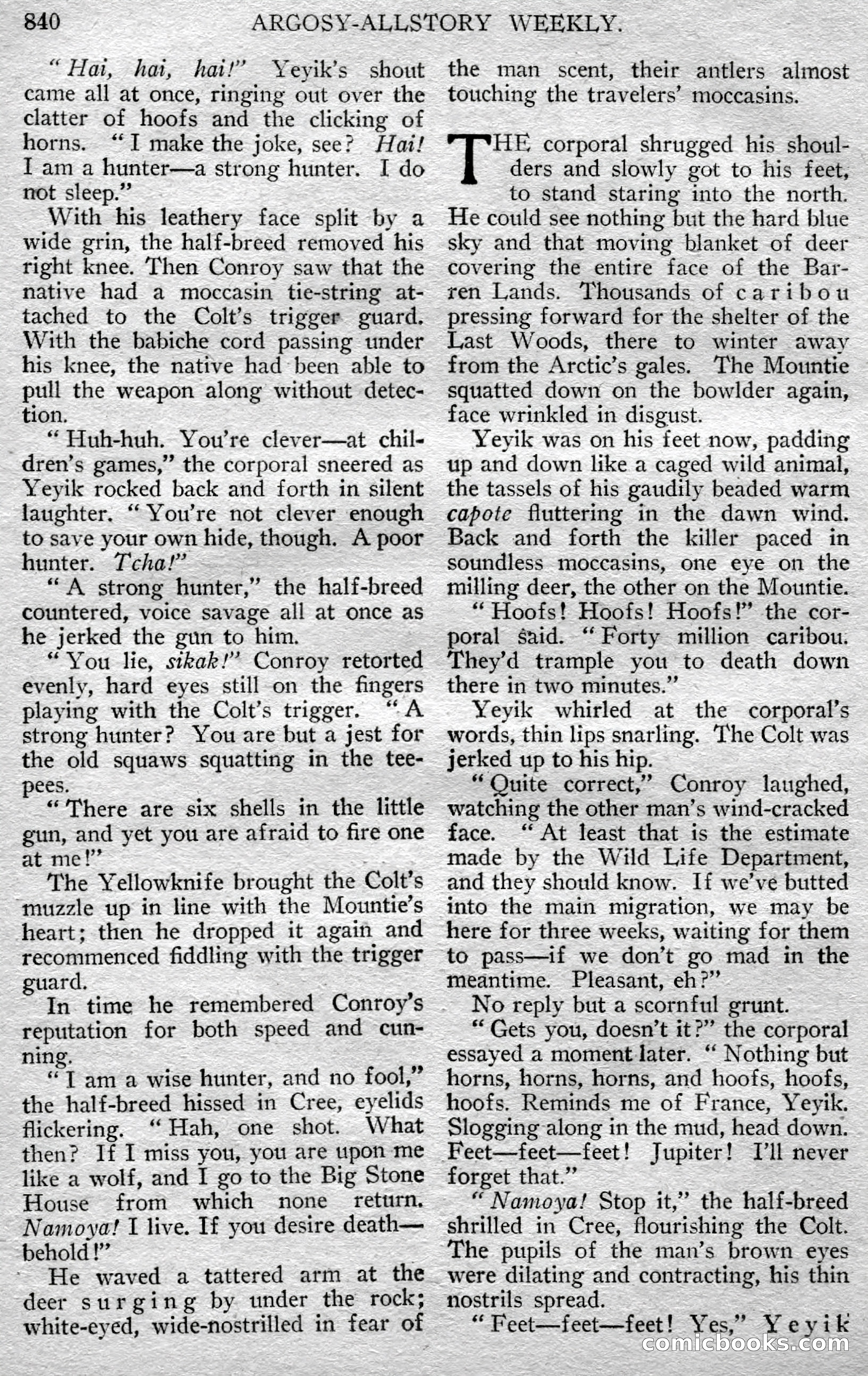 Argosy All-Story Weekly — page 124 of 150
