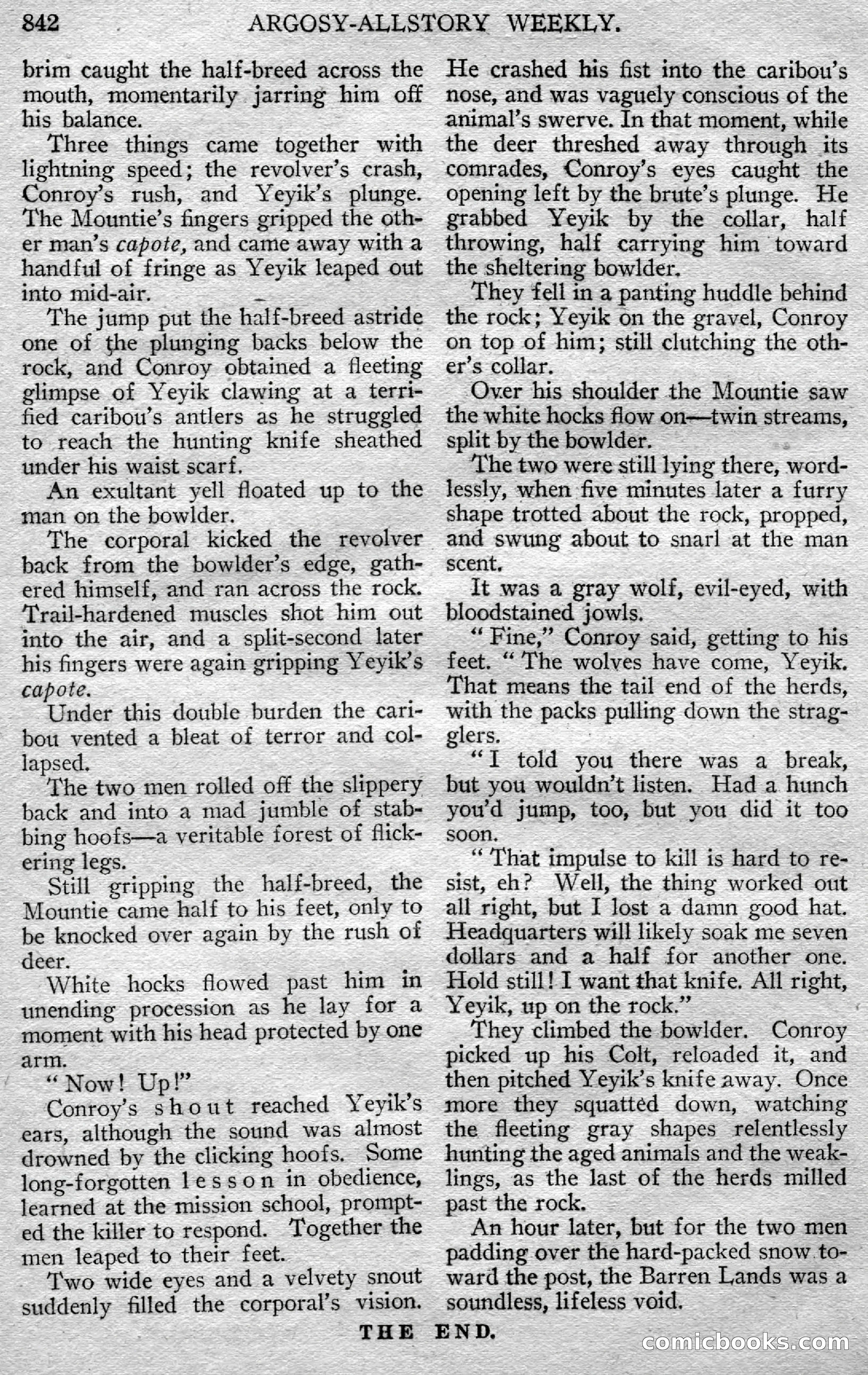 Argosy All-Story Weekly — page 126 of 150