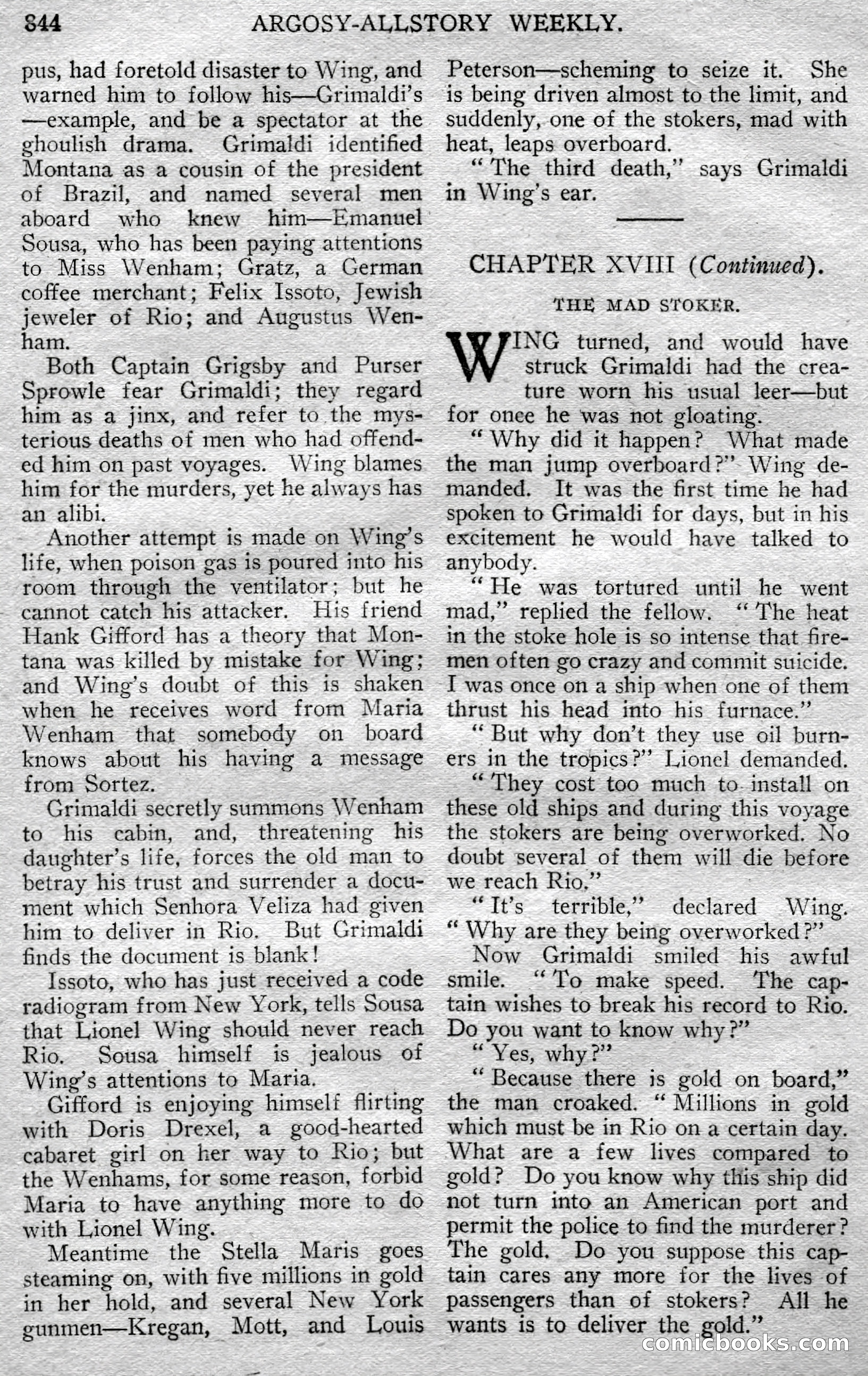 Argosy All-Story Weekly — page 128 of 150