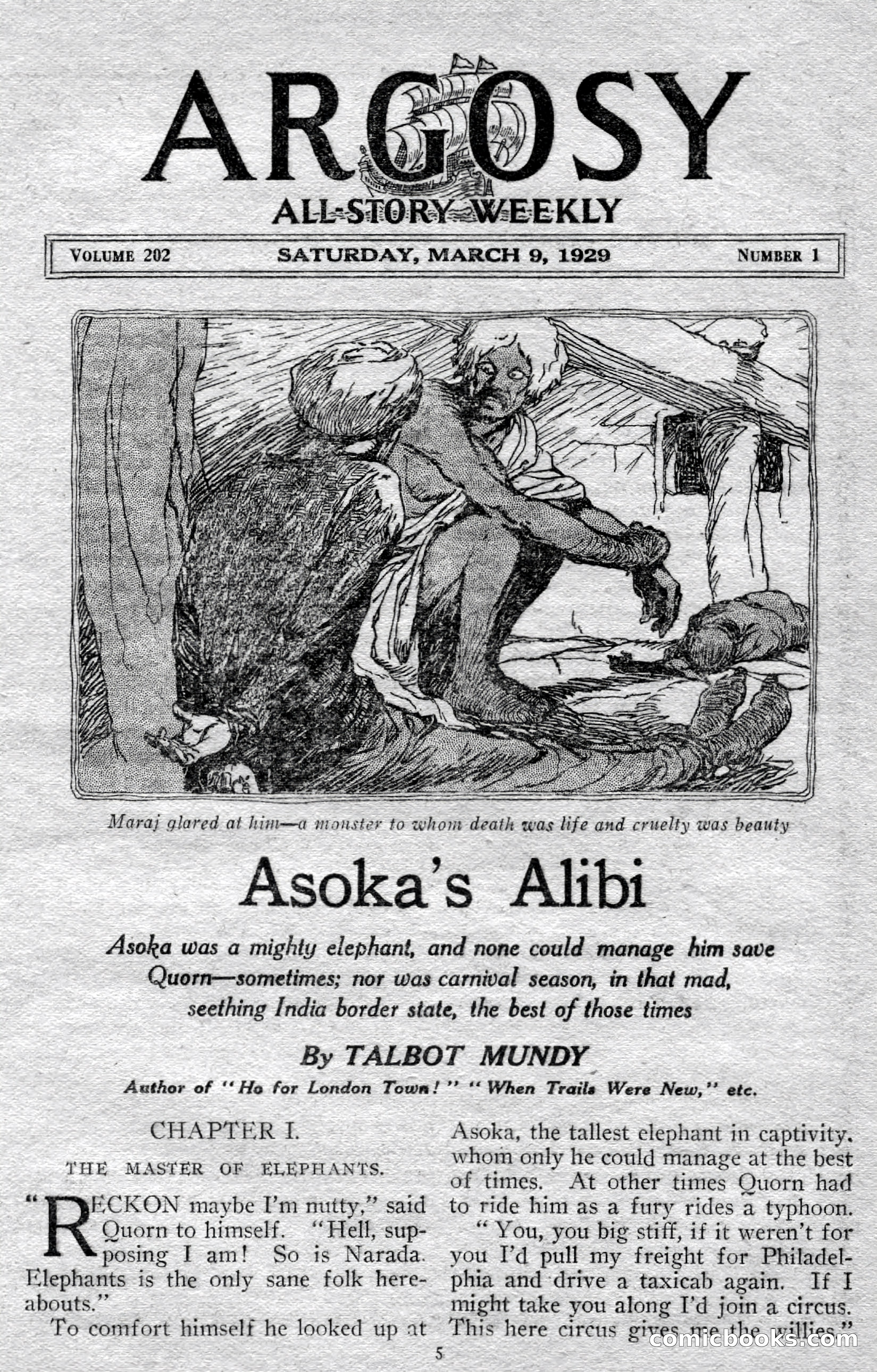 Argosy All-Story Weekly — page 7 of 148