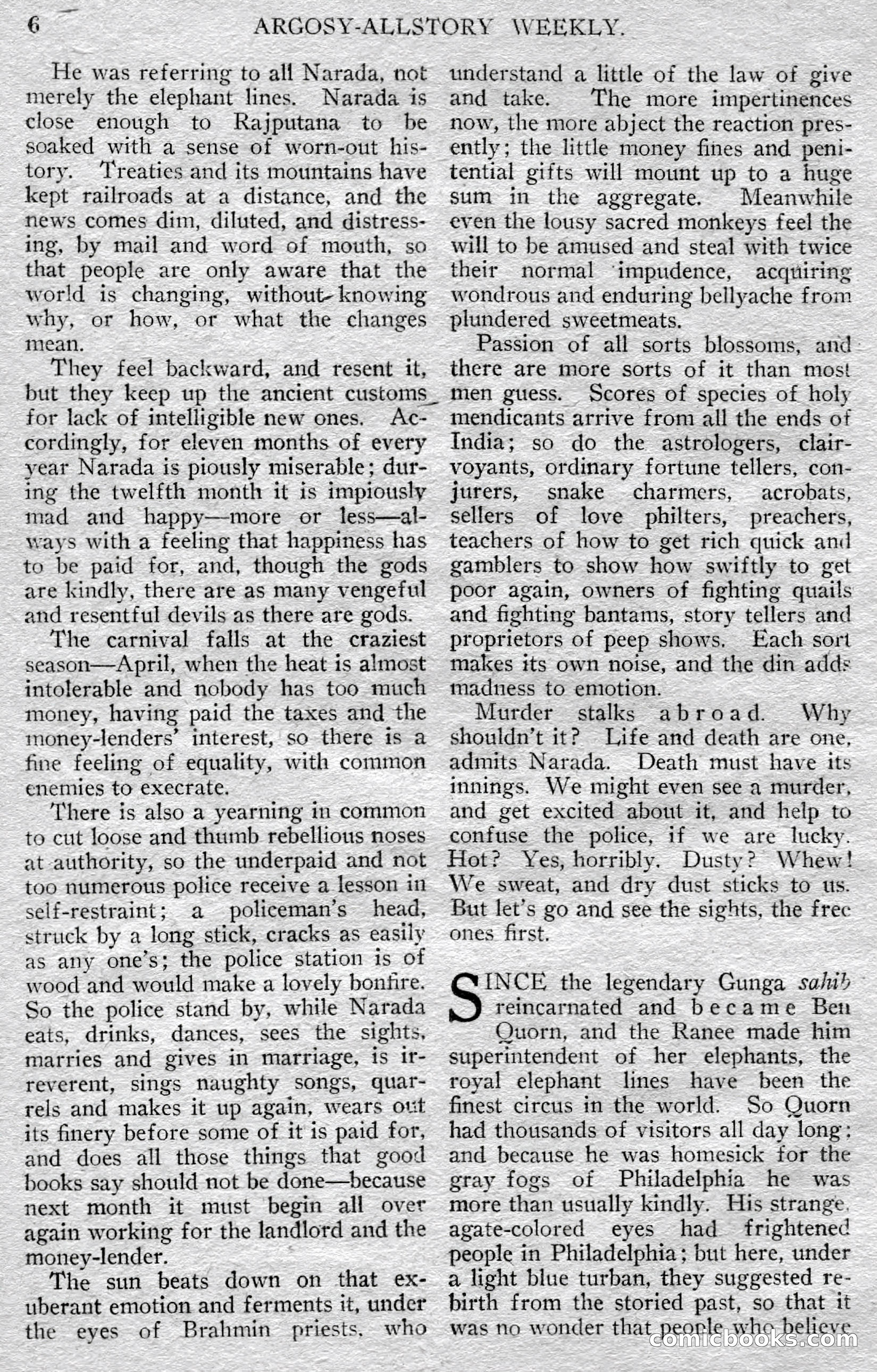 Argosy All-Story Weekly — page 8 of 148