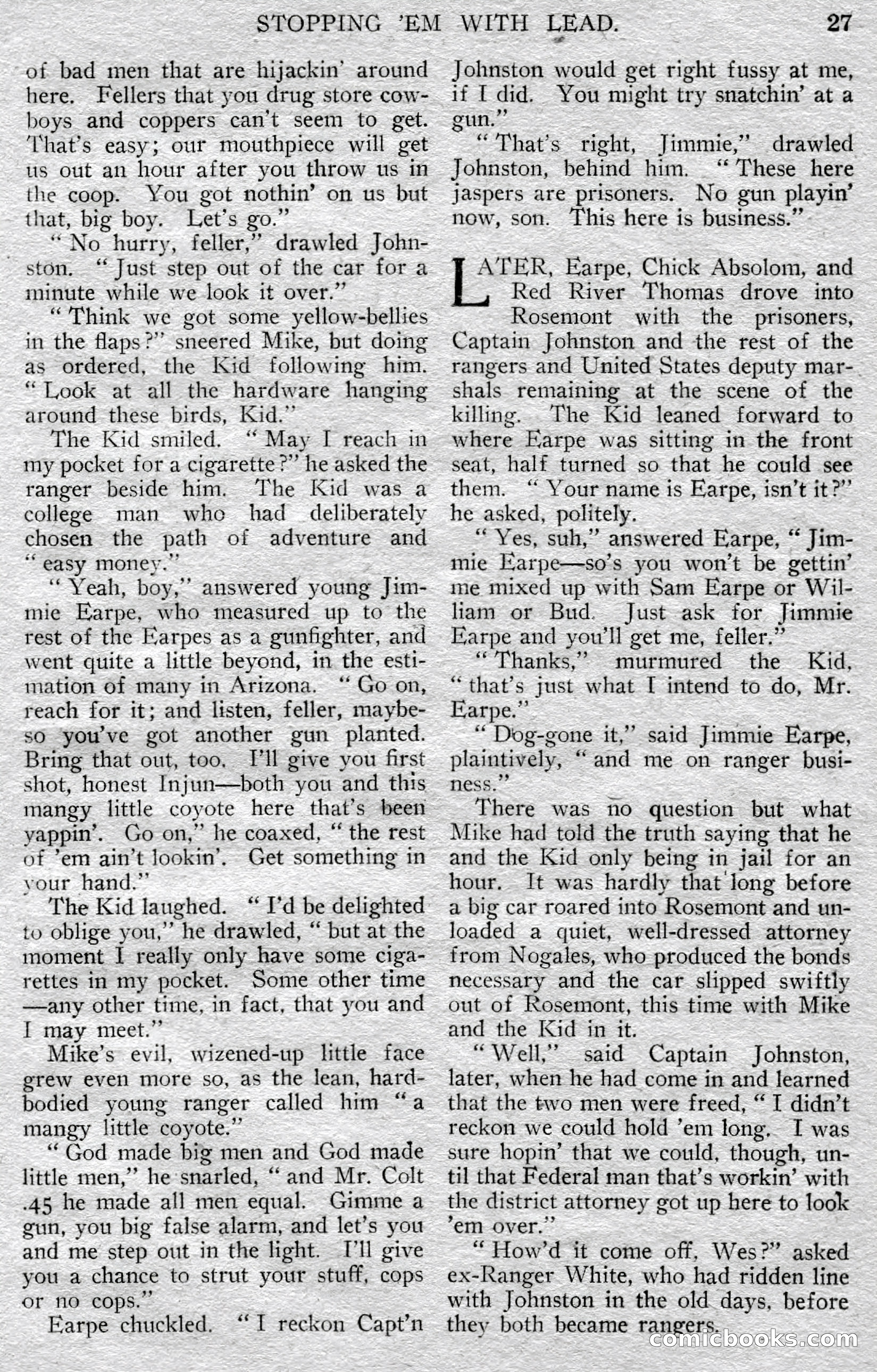 Argosy All-Story Weekly — page 29 of 148