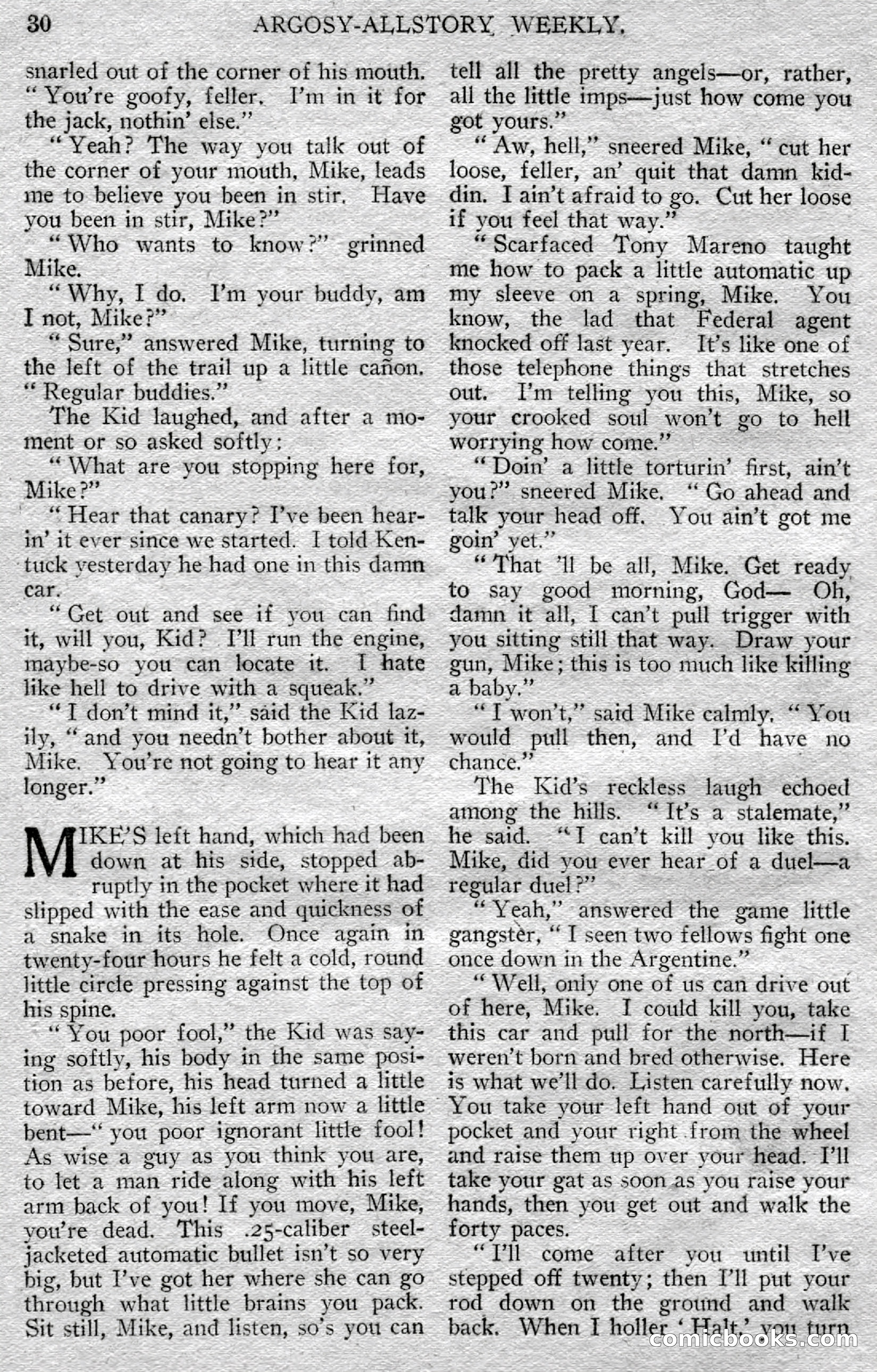 Argosy All-Story Weekly — page 32 of 148