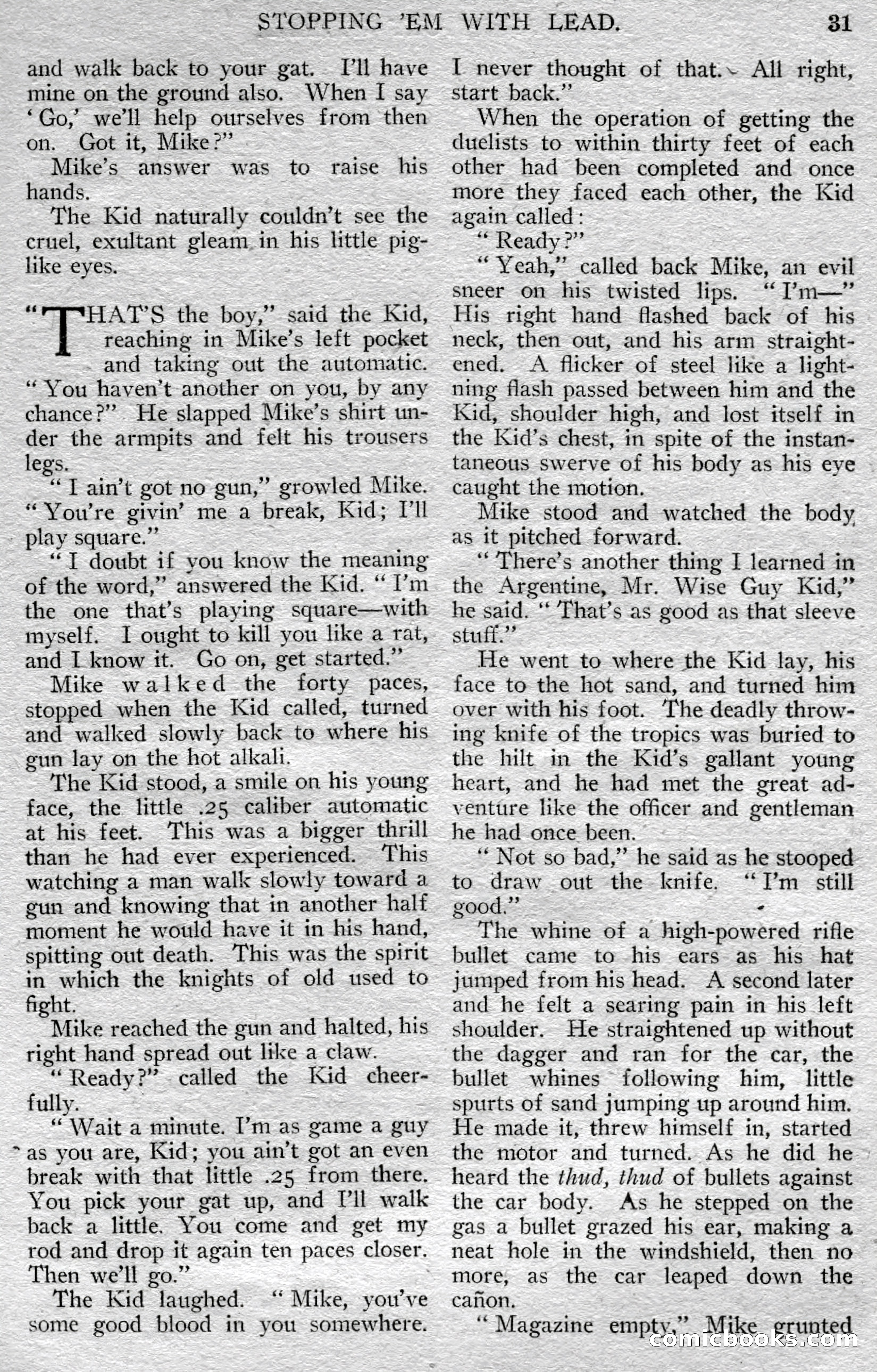 Argosy All-Story Weekly — page 33 of 148
