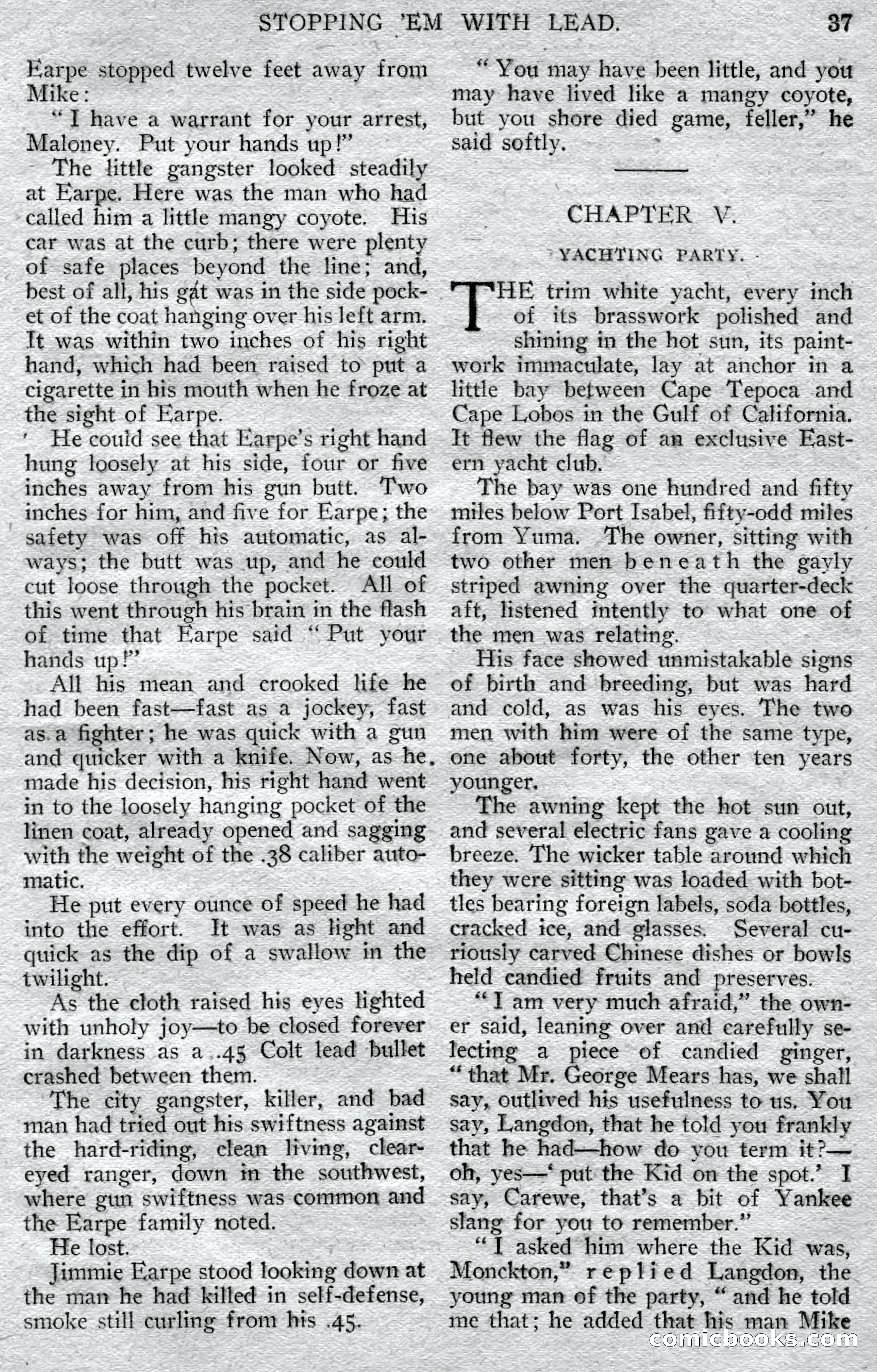 Argosy All-Story Weekly — page 39 of 148