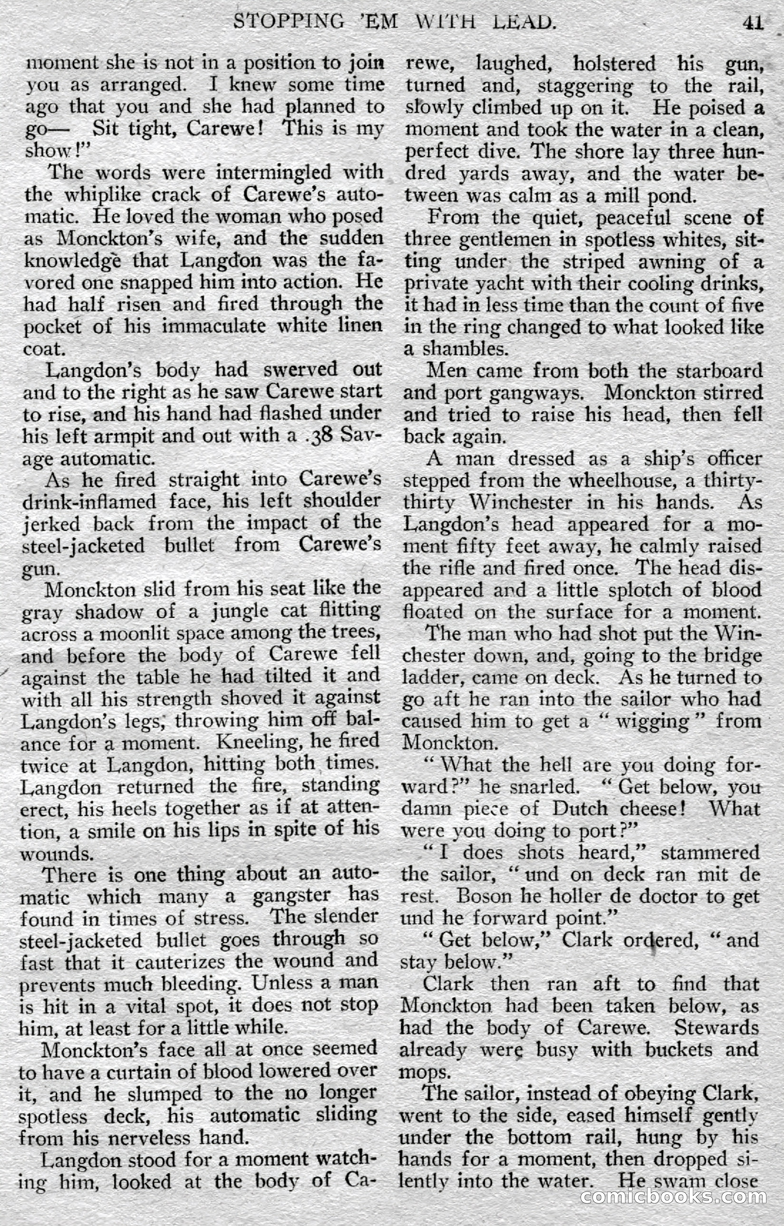 Argosy All-Story Weekly — page 43 of 148