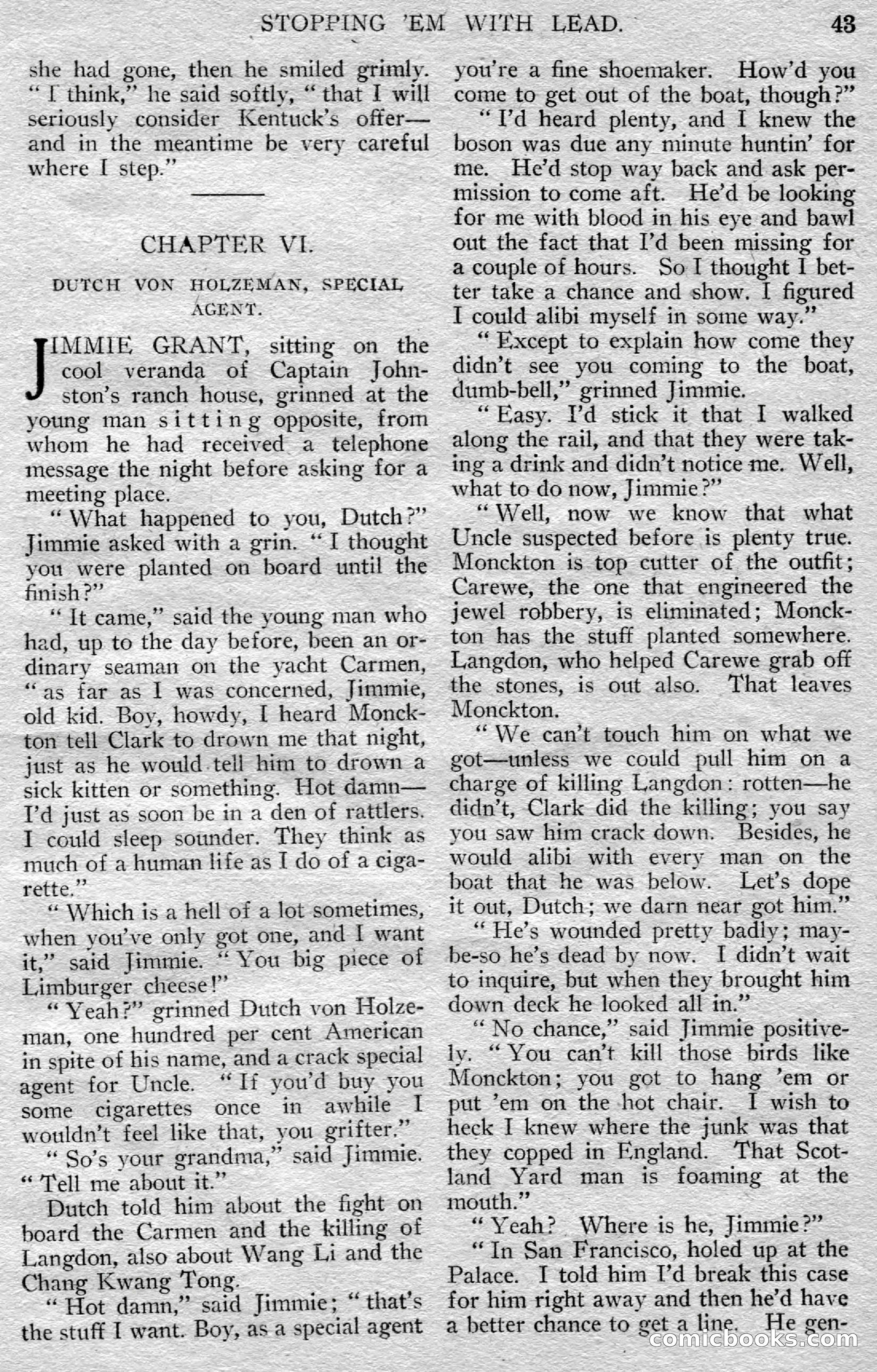 Argosy All-Story Weekly — page 45 of 148