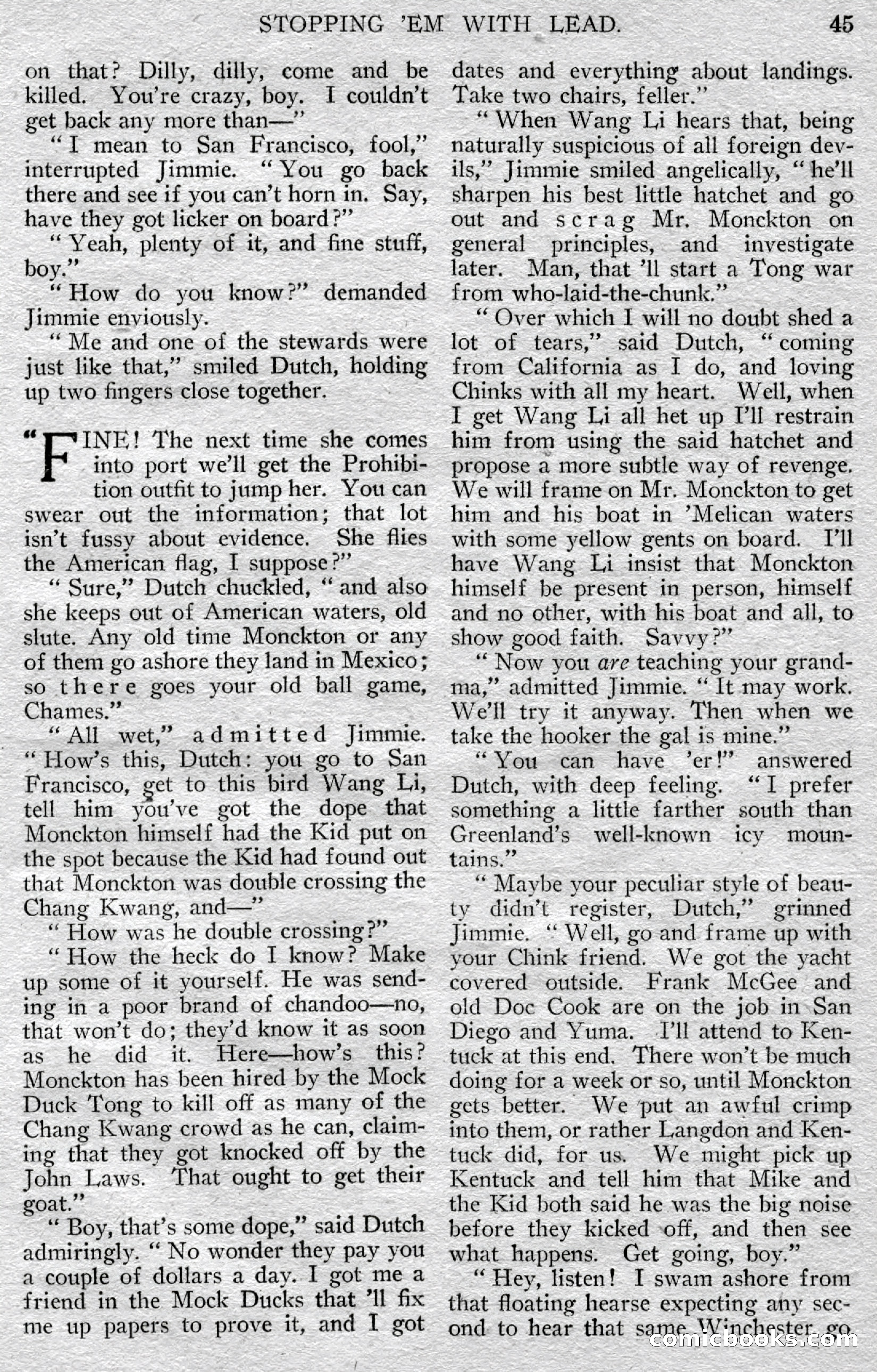 Argosy All-Story Weekly — page 47 of 148