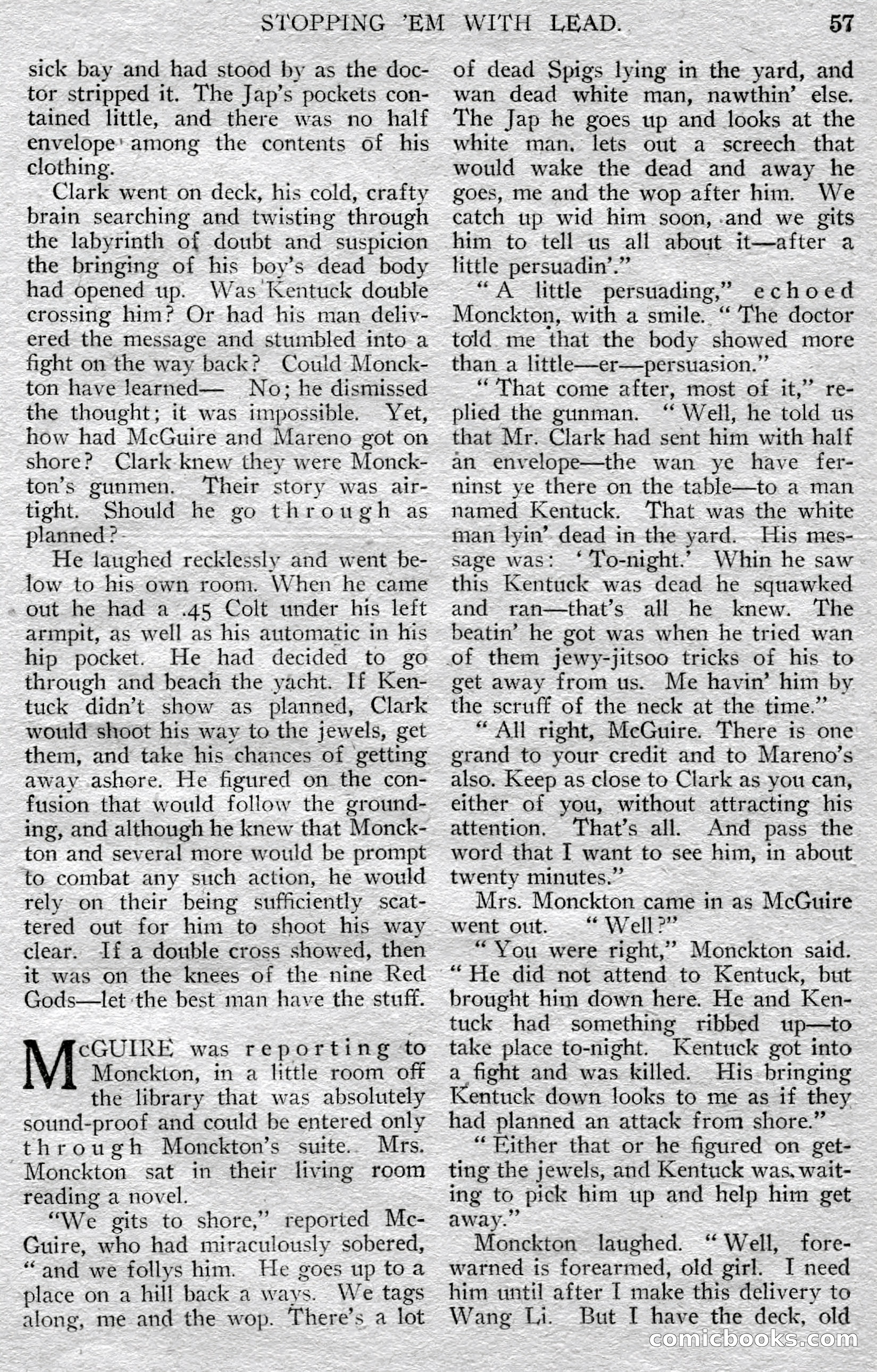 Argosy All-Story Weekly — page 59 of 148