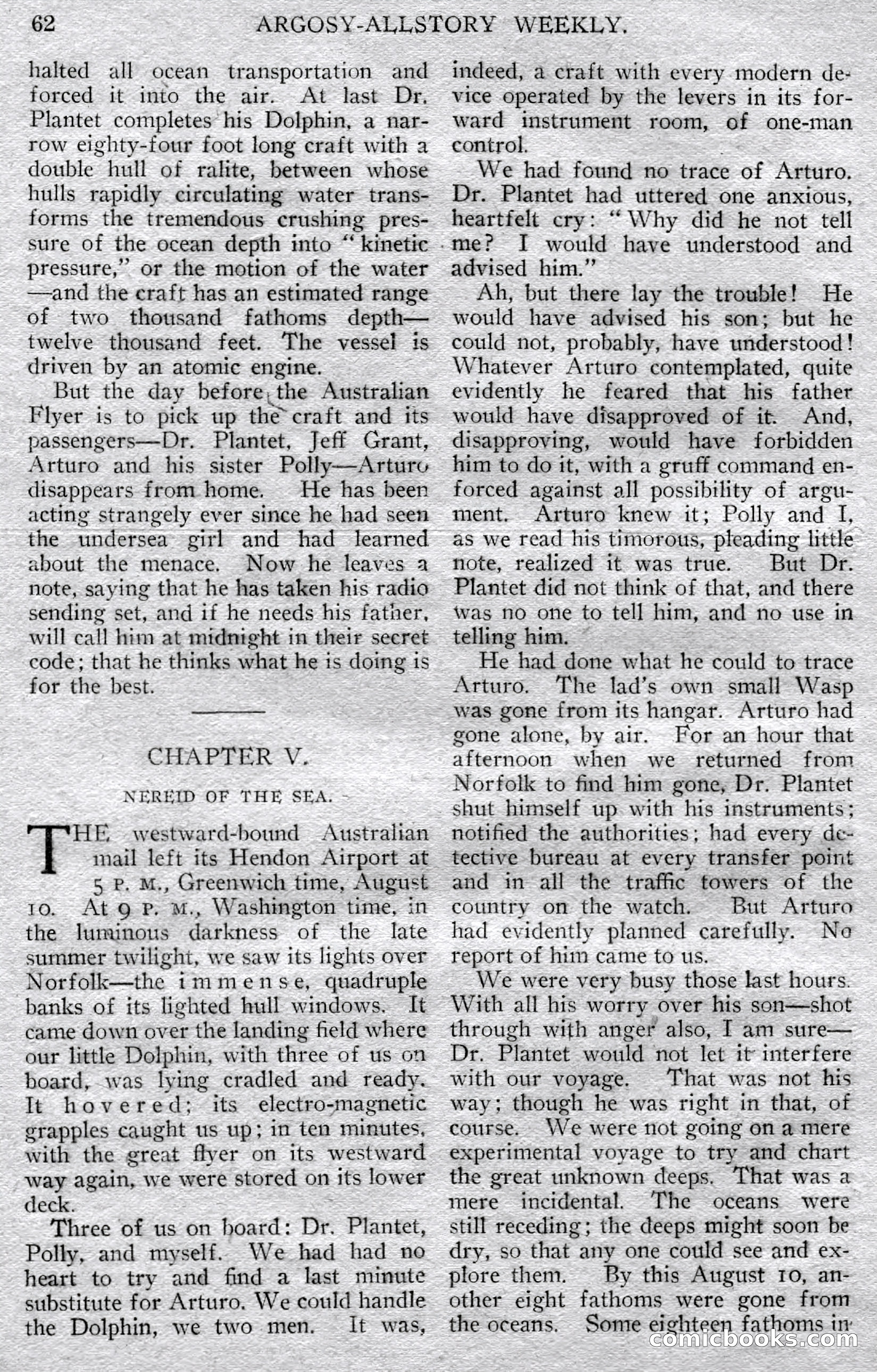 Argosy All-Story Weekly — page 64 of 148
