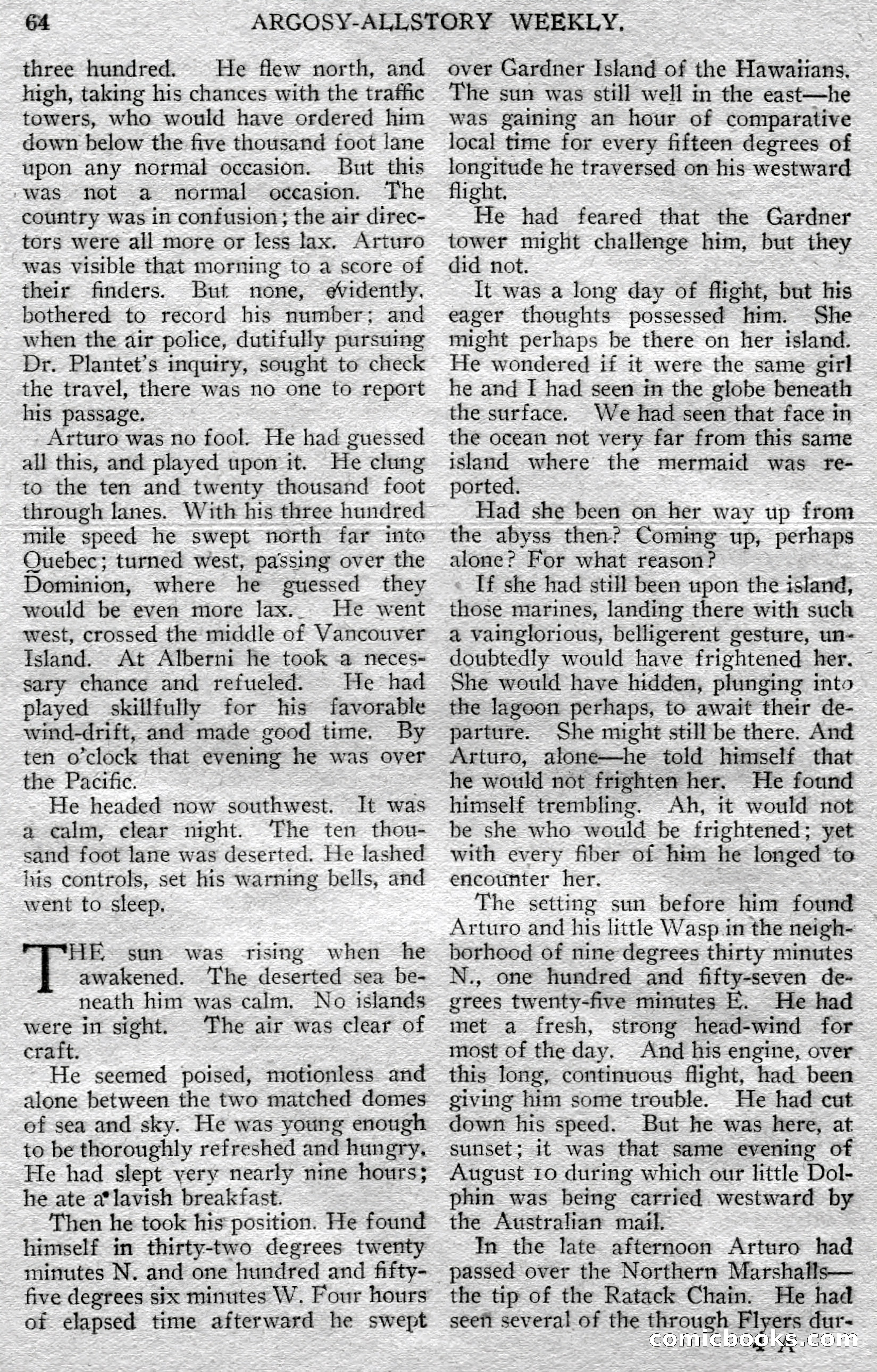 Argosy All-Story Weekly — page 66 of 148